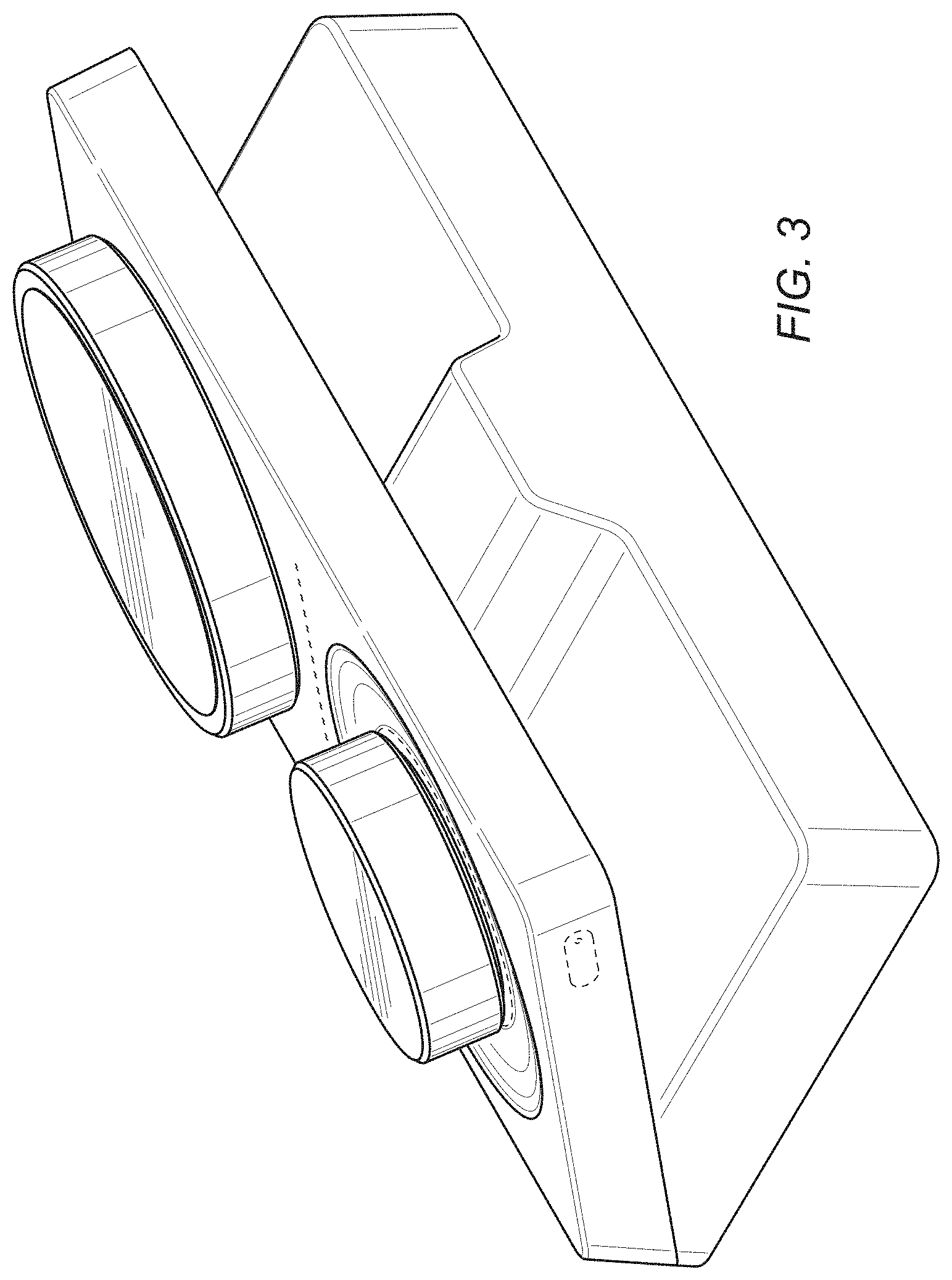 Patent USD1001782 Figure 3 – Audio controller