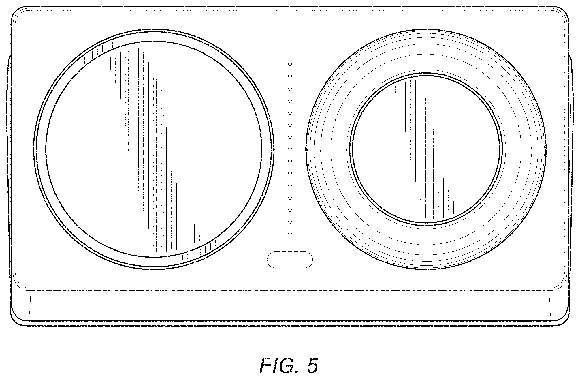 Patent USD1001782 Figure 5 – Audio controller
