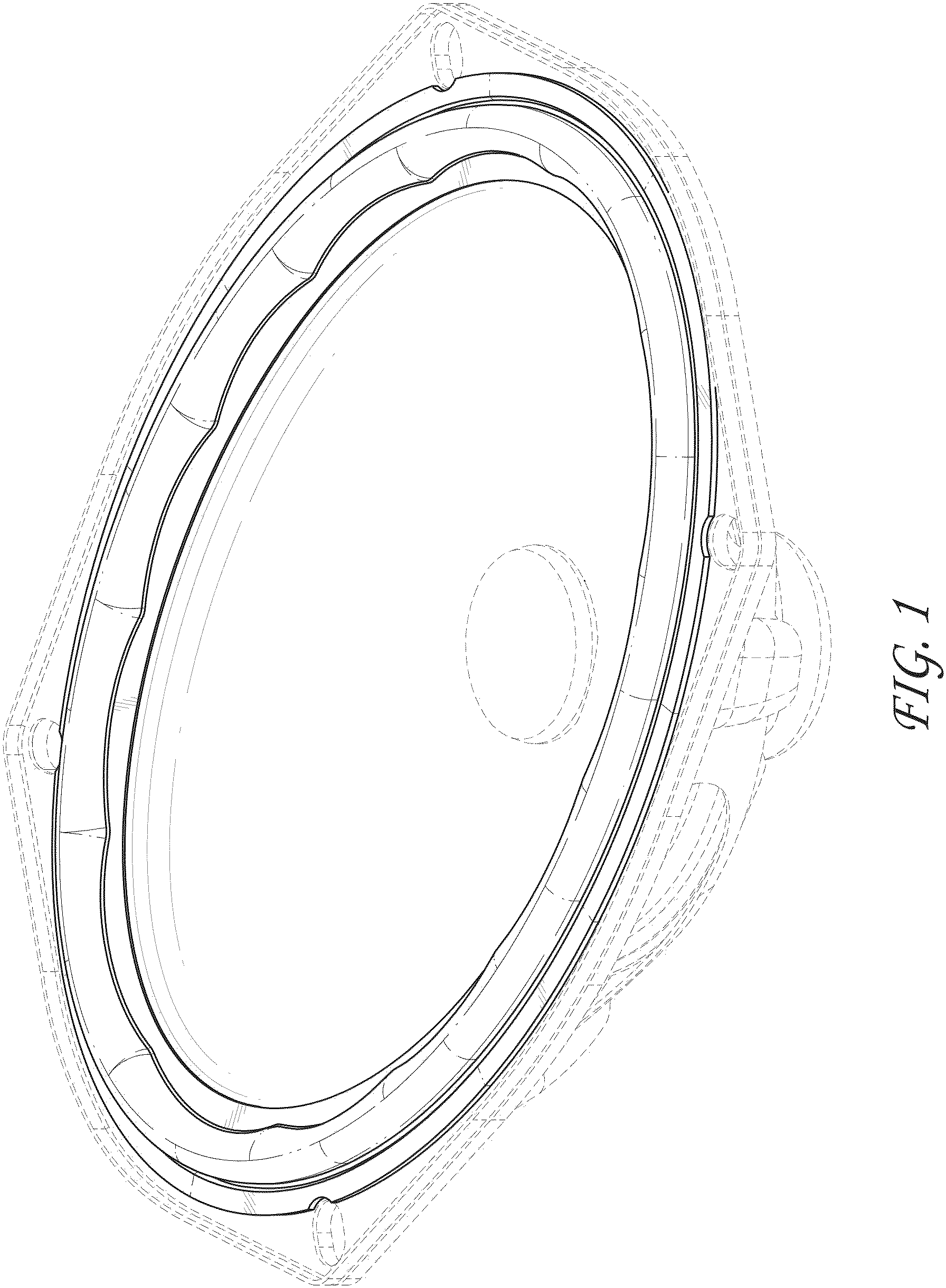 Patent USD1001784 Figure 1 – Speaker surround