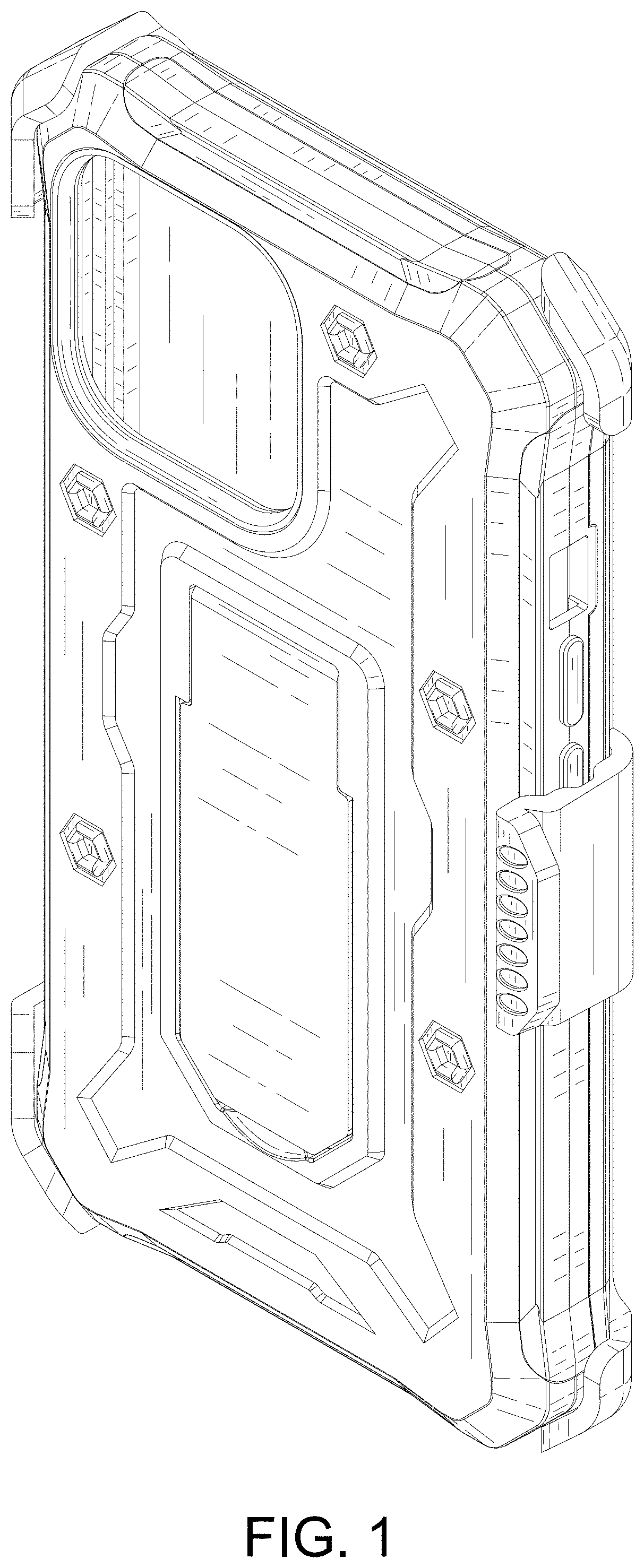 Patent USD1001790 Figure 1 – Phone case