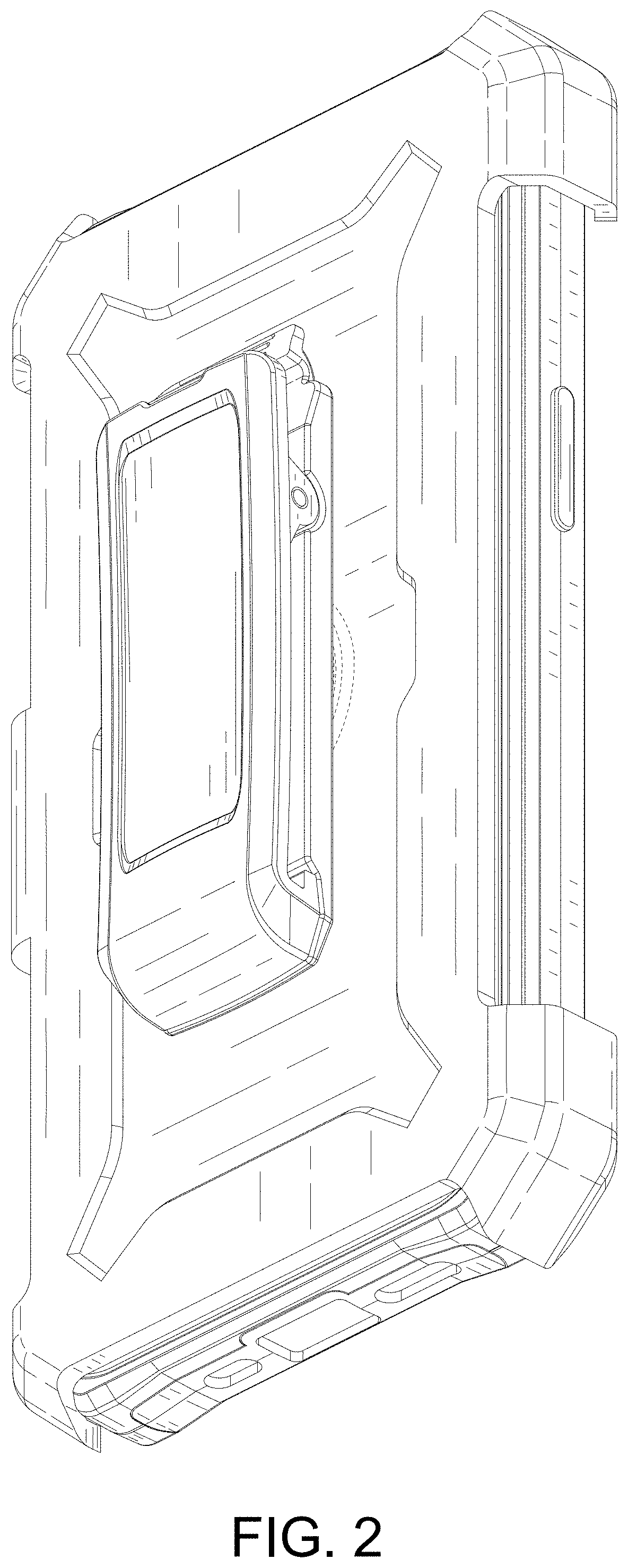 Patent USD1001790 Figure 2 – Phone case