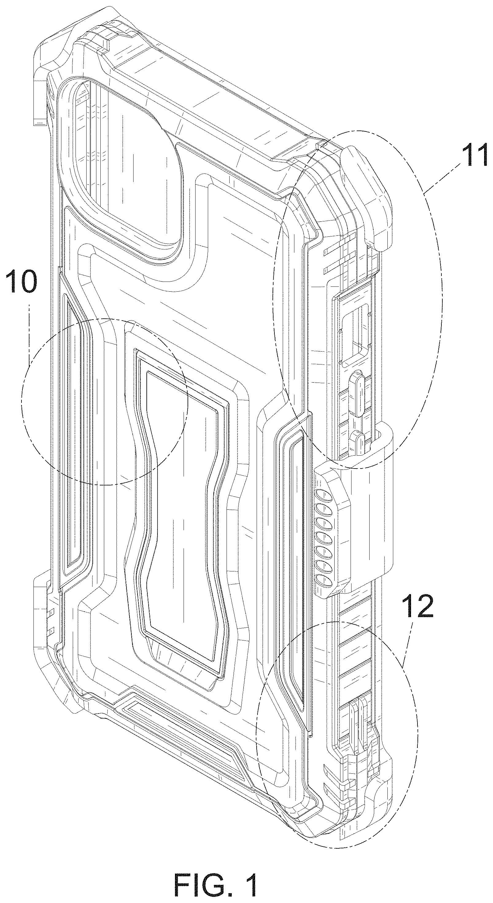 Patent USD1001791 Figure 1 – Phone case