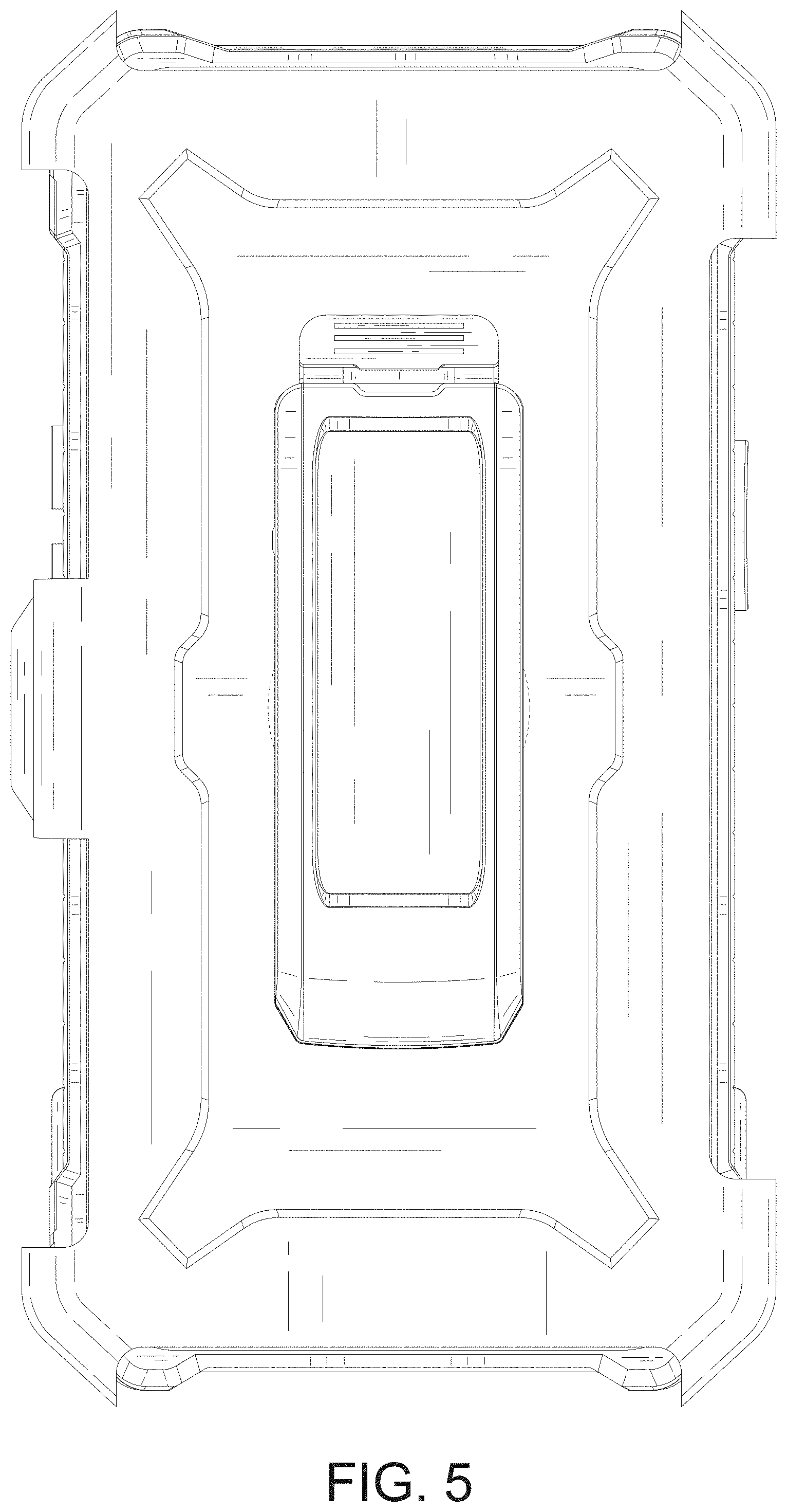 Patent USD1001791 Figure 5 – Phone case