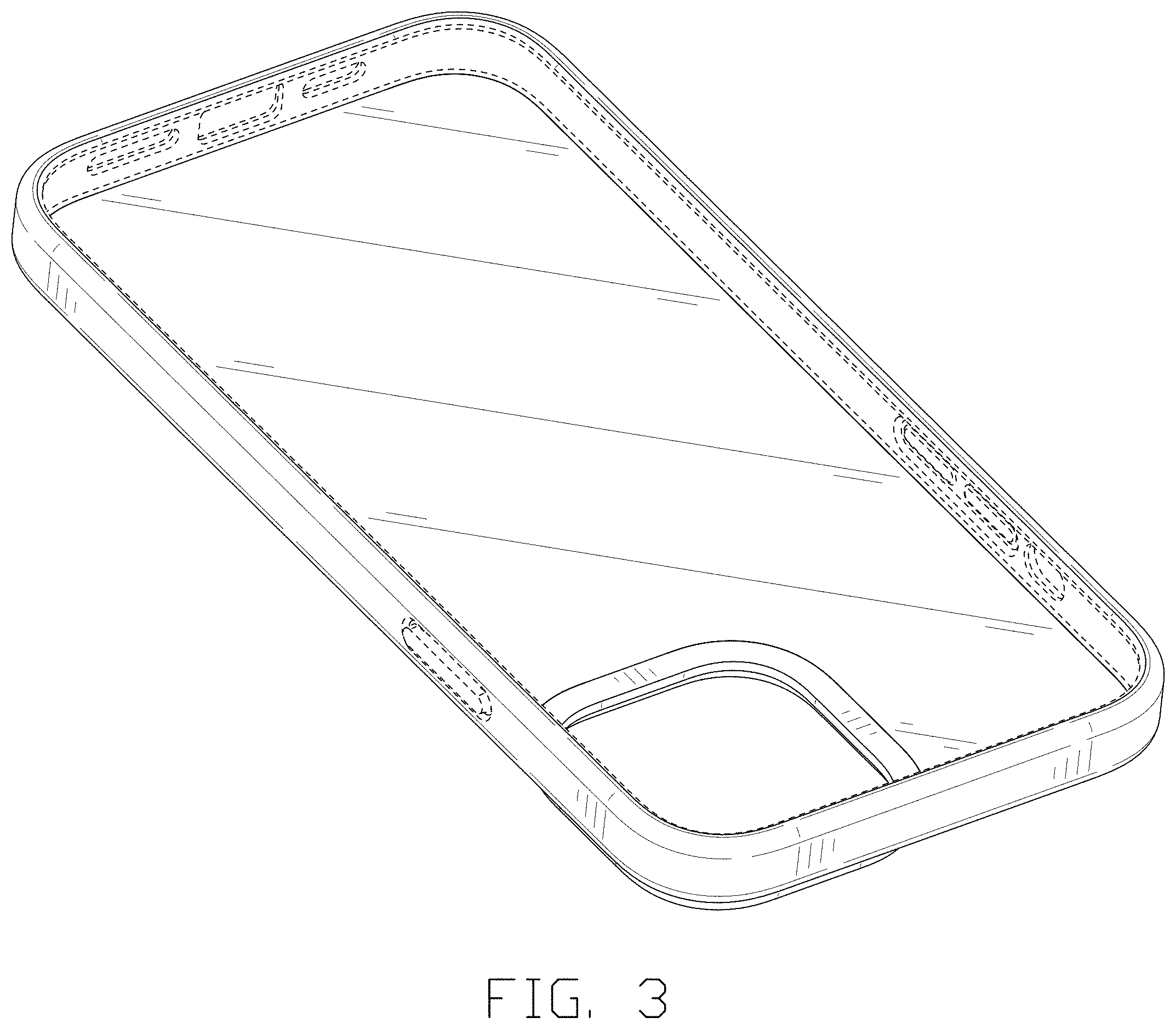 Patent USD1001792 Figure 3 – Phone case