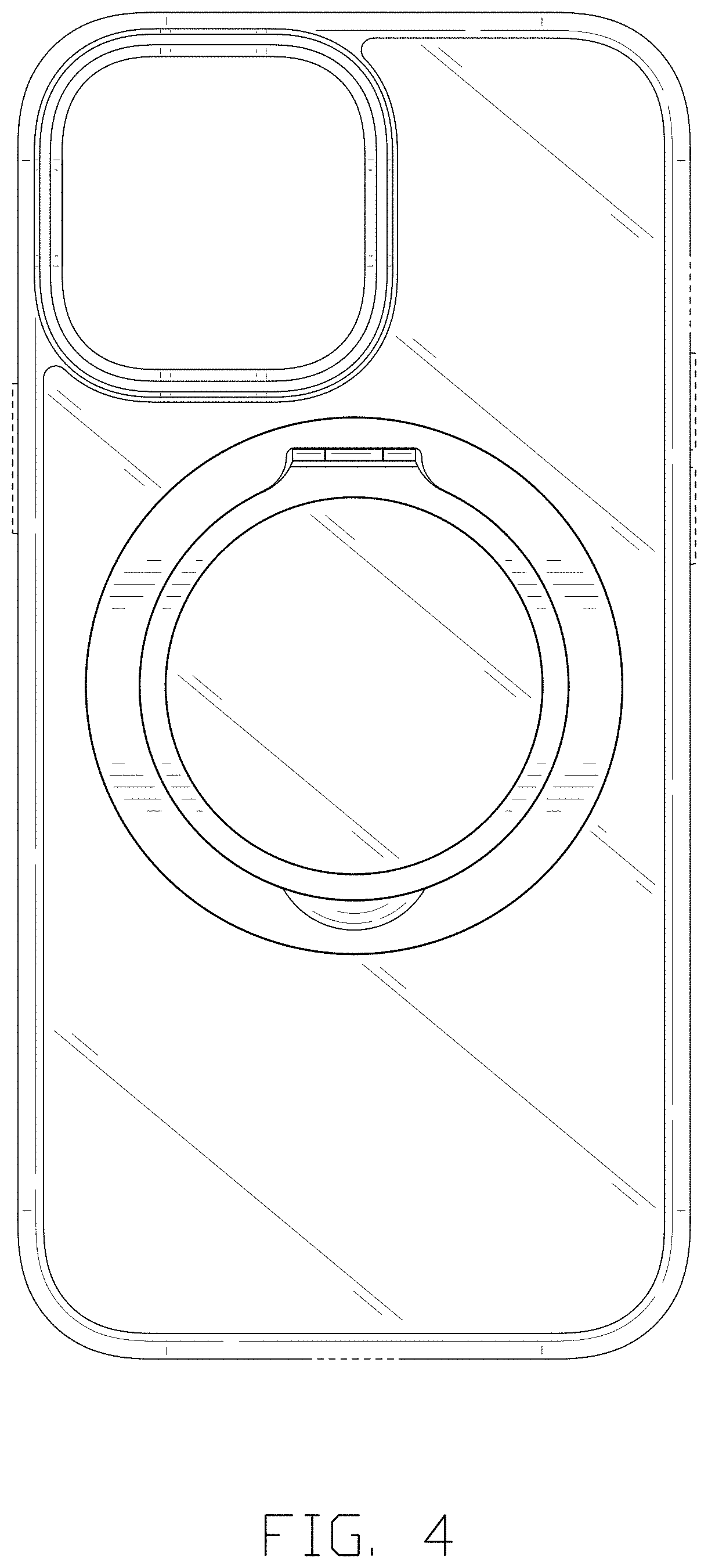 Patent USD1001792 Figure 4 – Phone case