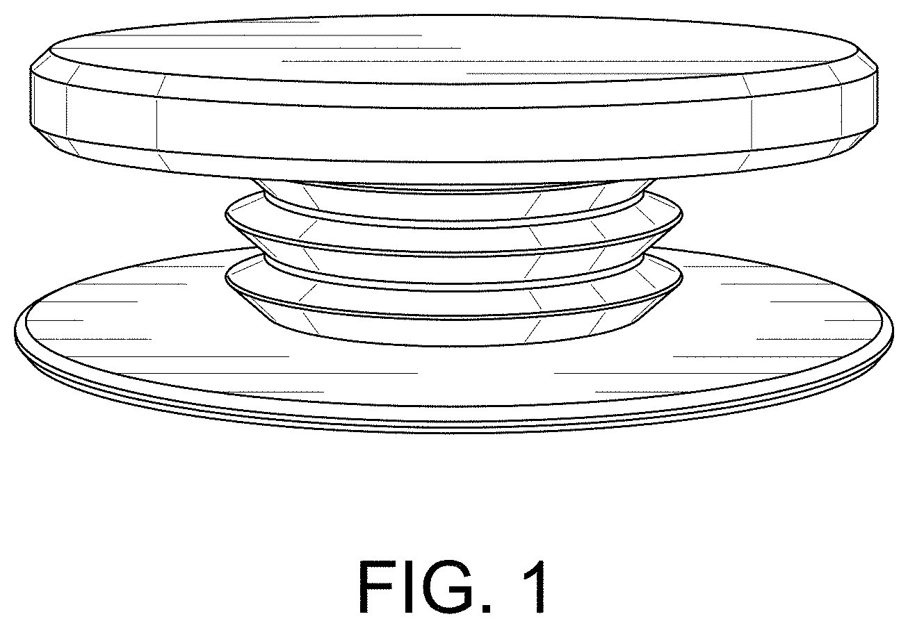 Patent USD1001793 Figure 1 – Phone grip