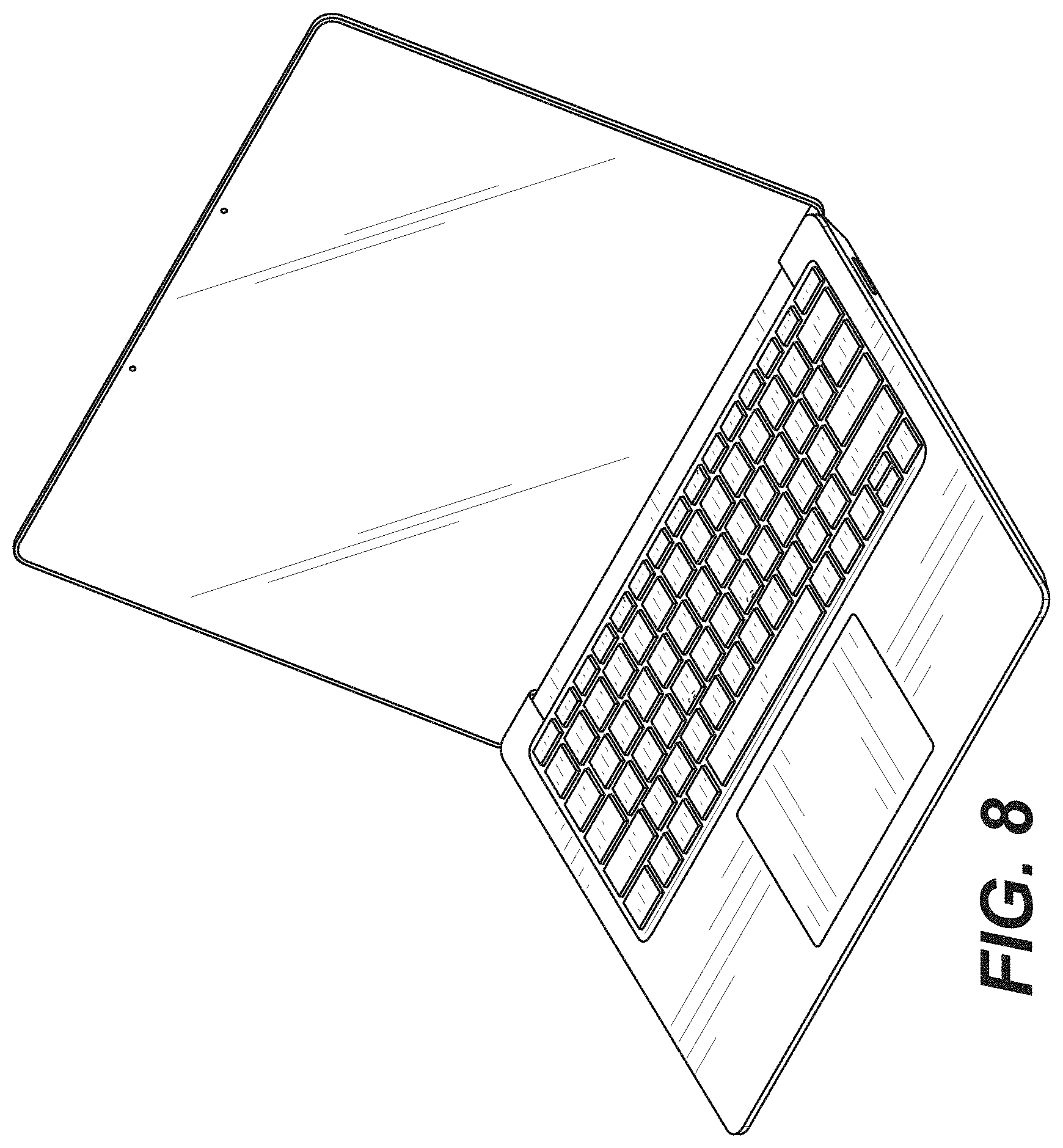 Patent USD1001795 Figure 8 – Computing device
