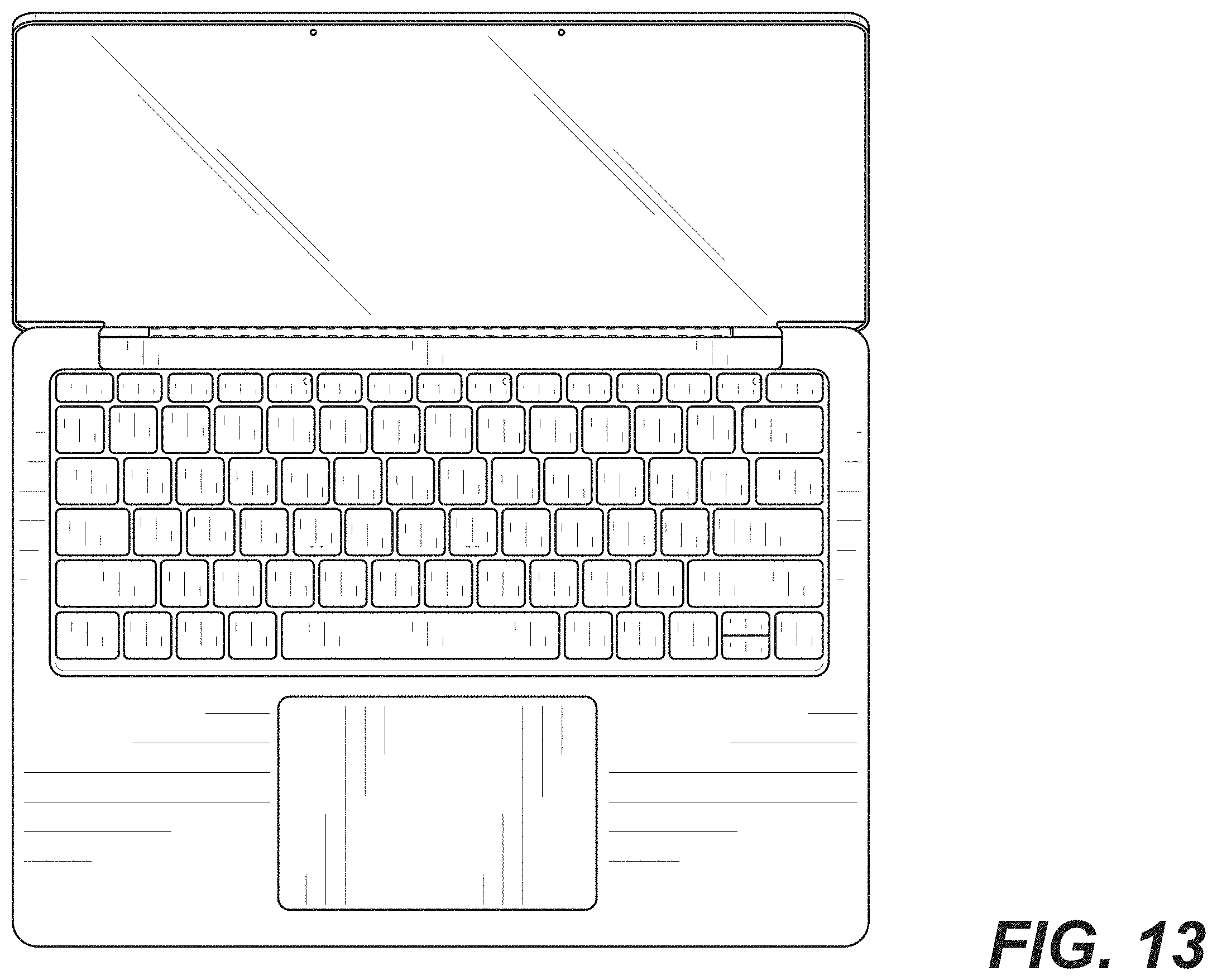 Patent USD1001795 Figure 13 – Computing device