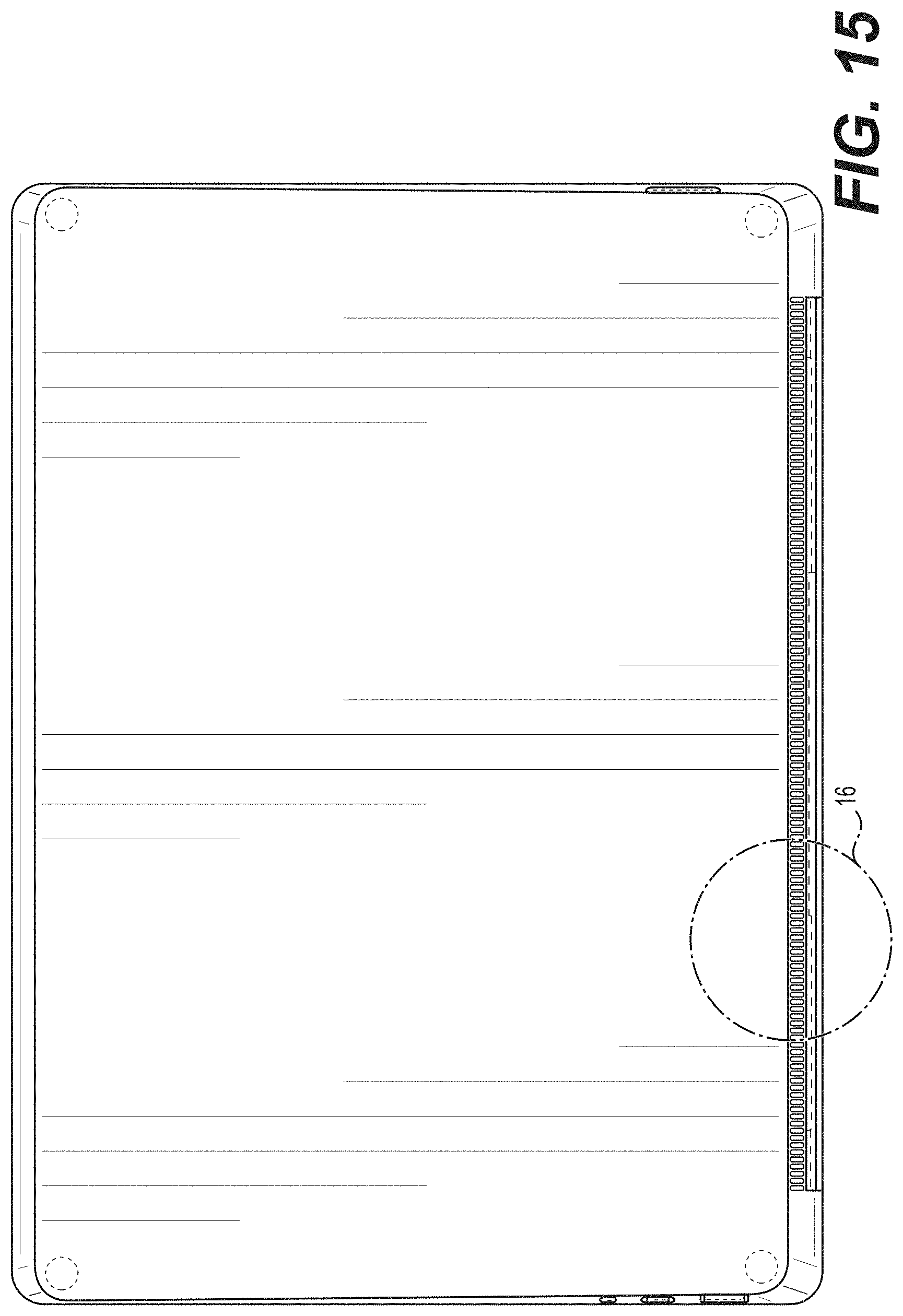 Patent USD1001795 Figure 15 – Computing device