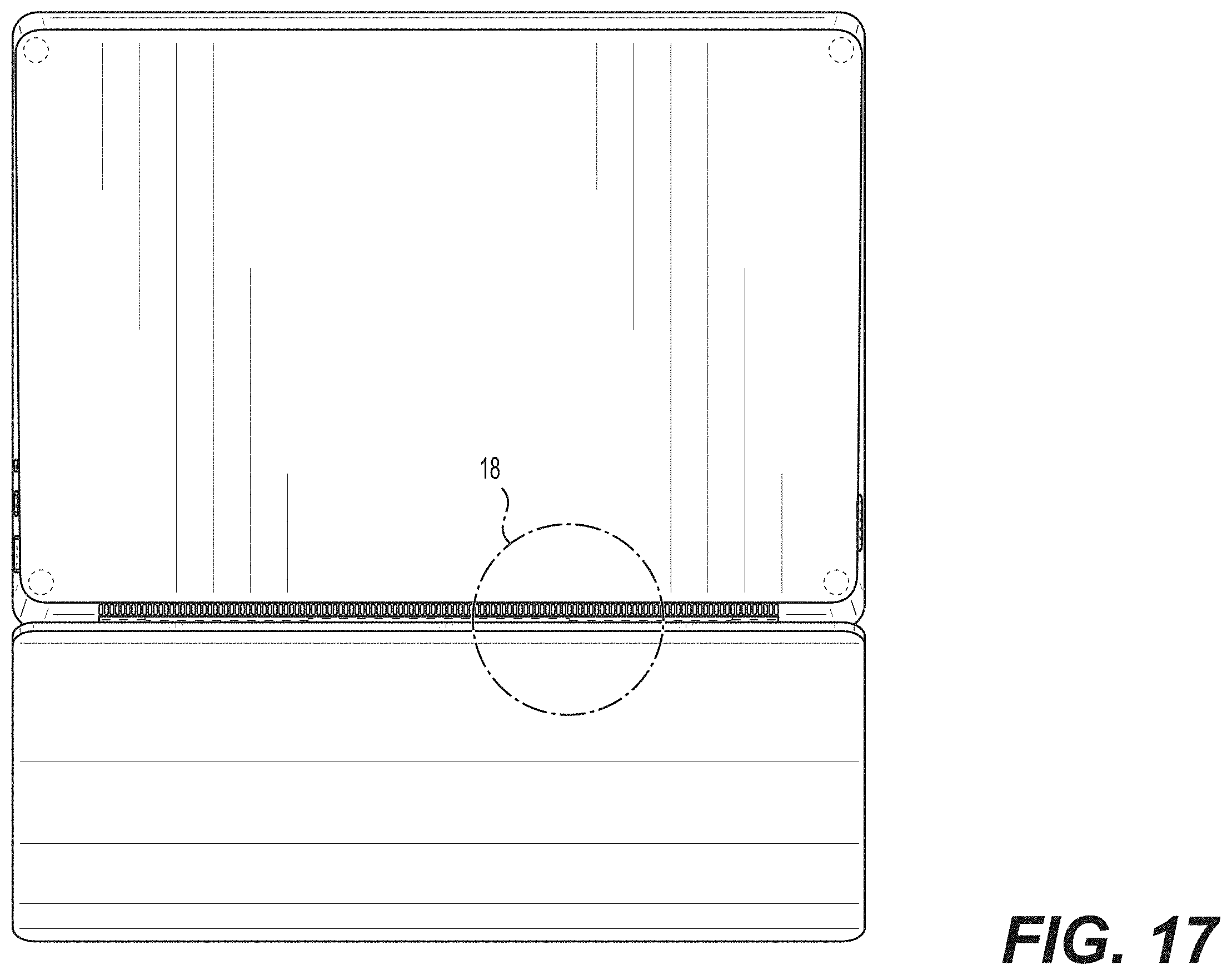 Patent USD1001795 Figure 17 – Computing device
