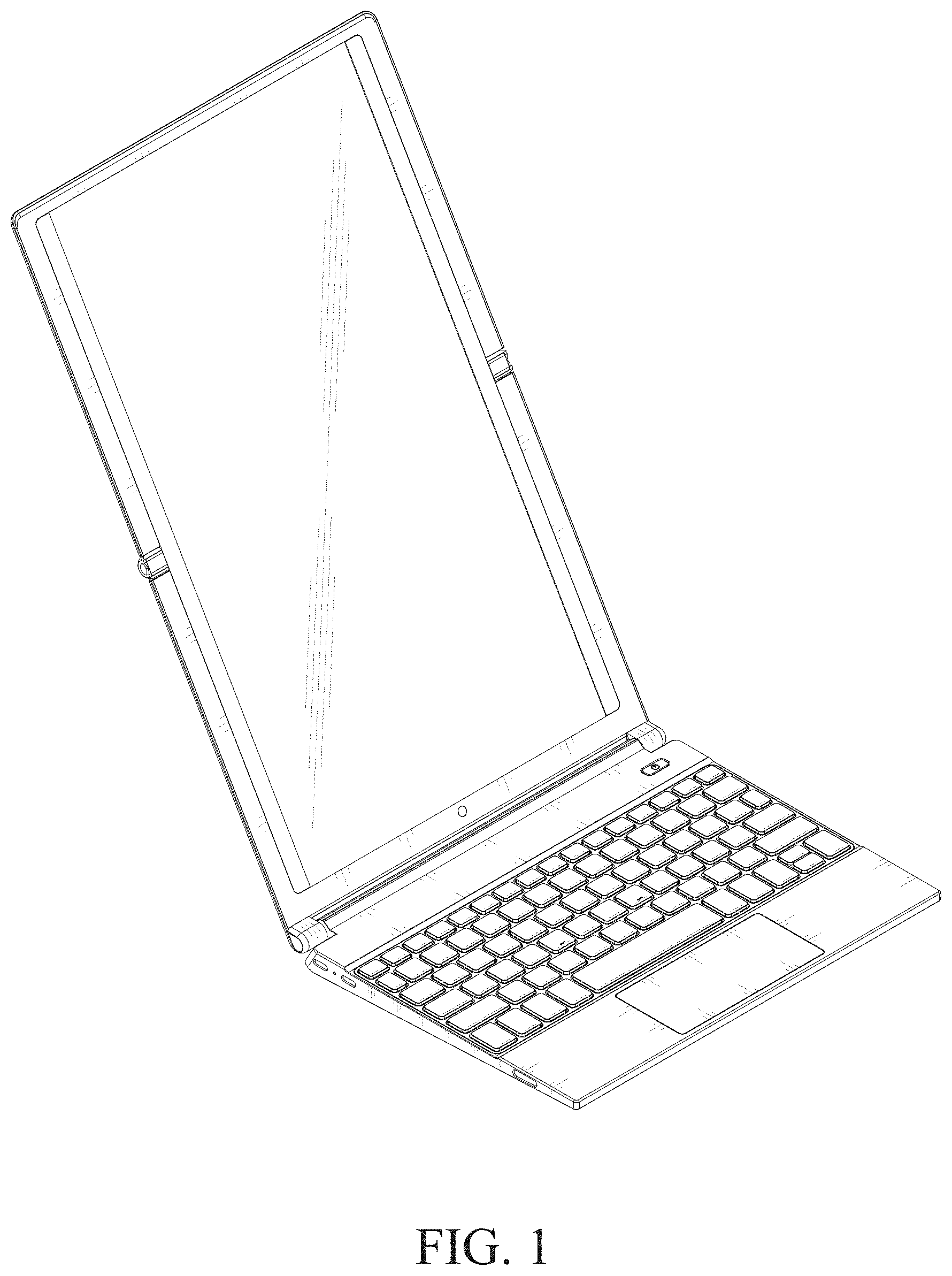 Patent USD1001796 Figure 1 – Laptop computer