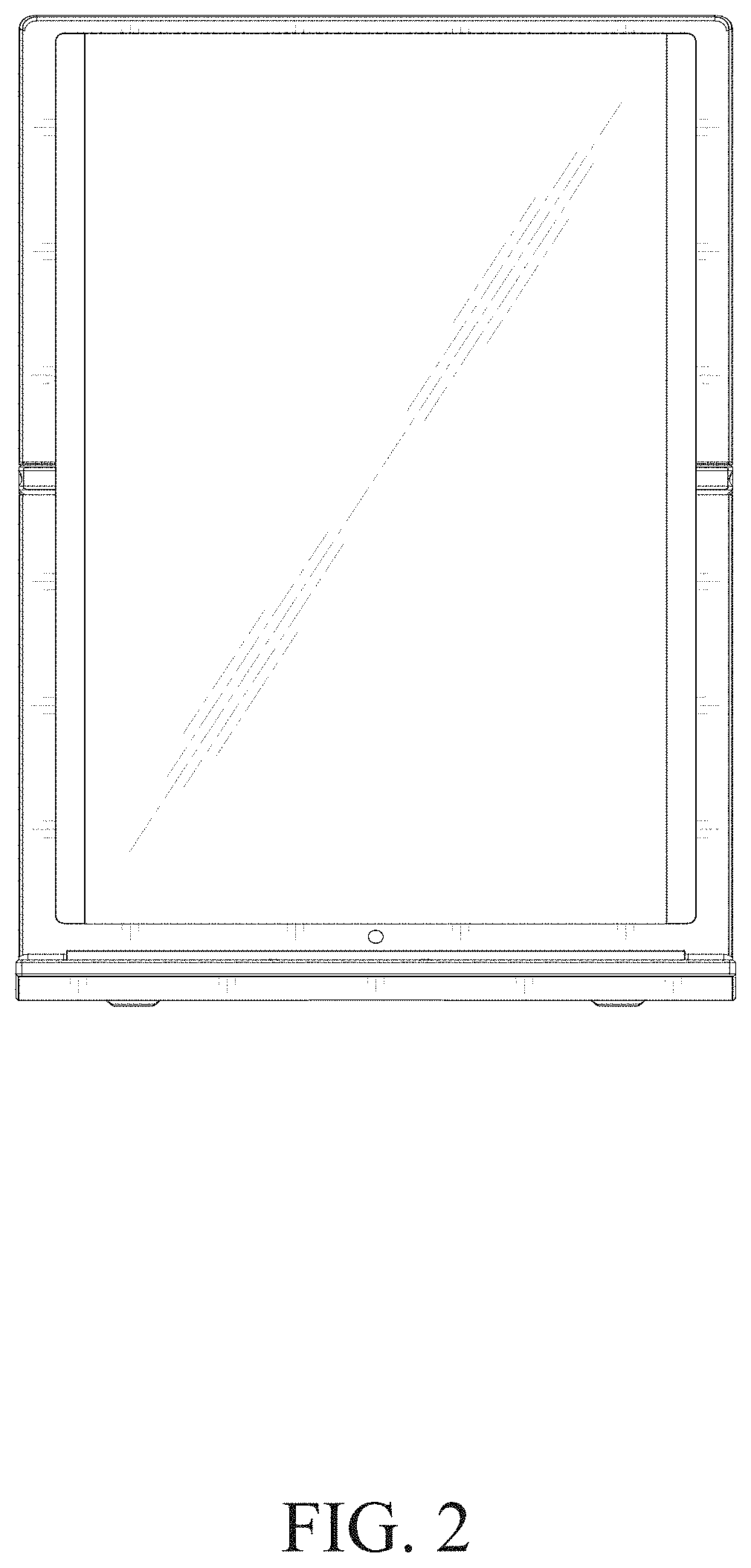 Patent USD1001796 Figure 2 – Laptop computer