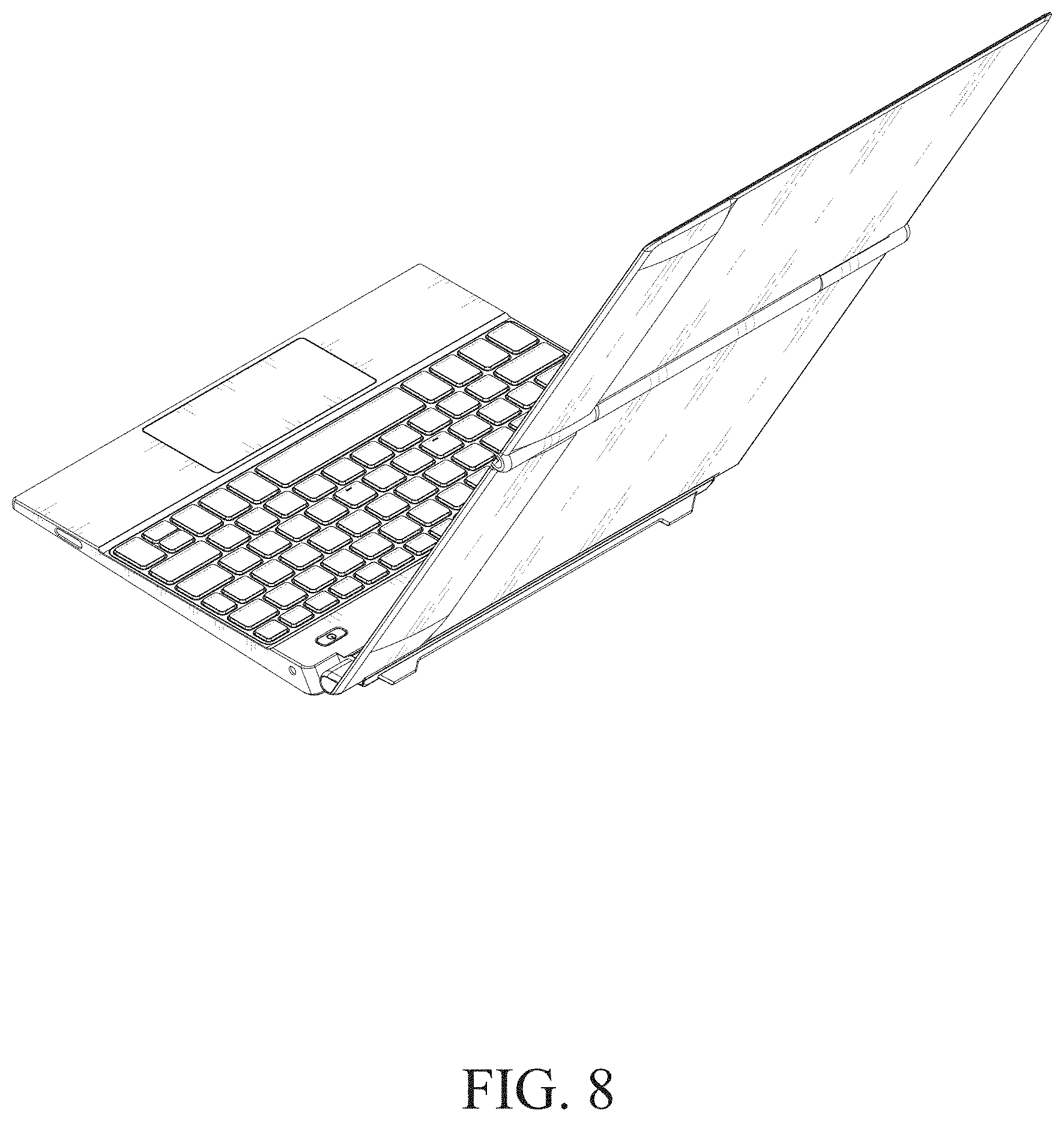 Patent USD1001796 Figure 8 – Laptop computer