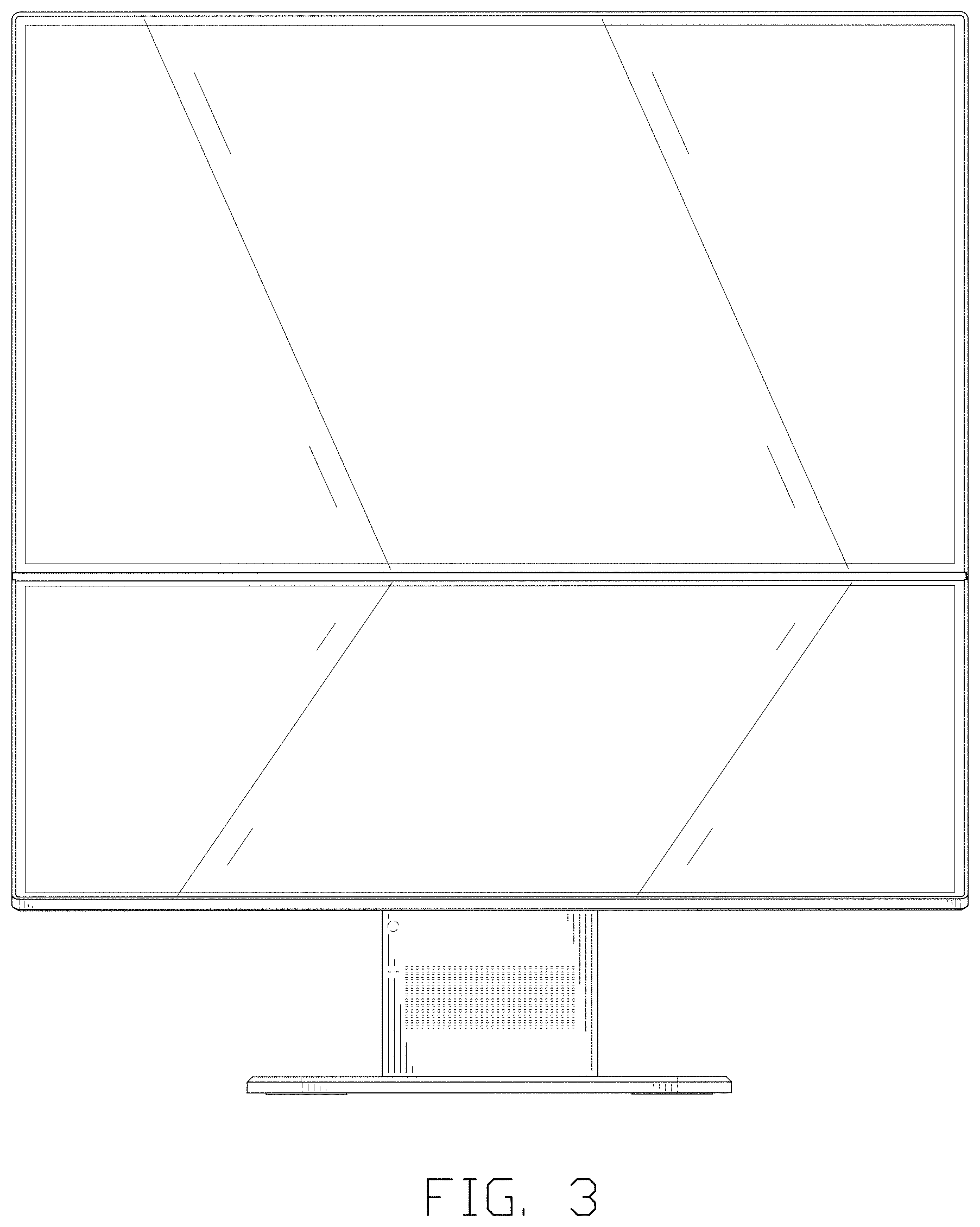 Patent USD1001798 Figure 3 – Dual screen display
