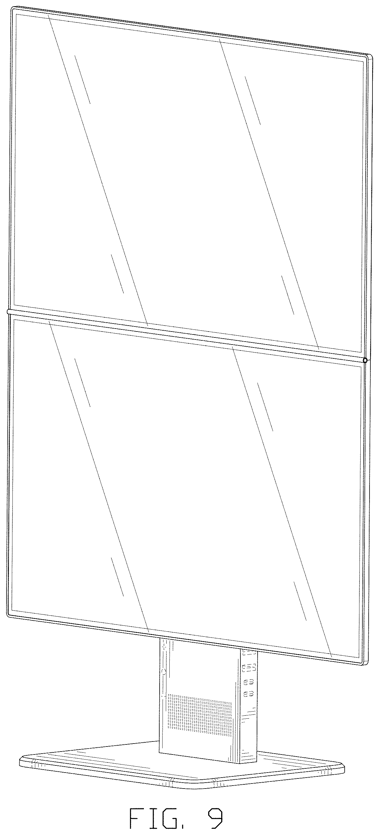 Patent USD1001798 Figure 9 – Dual screen display