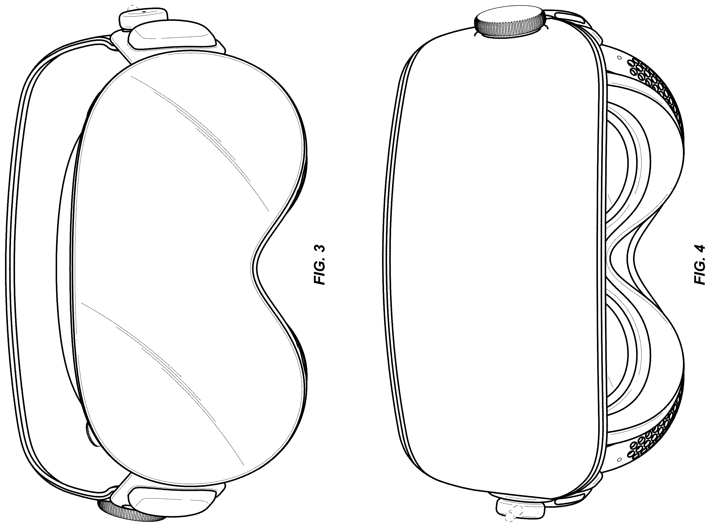 Patent USD1001800 Figure 3 – Head-mounted display