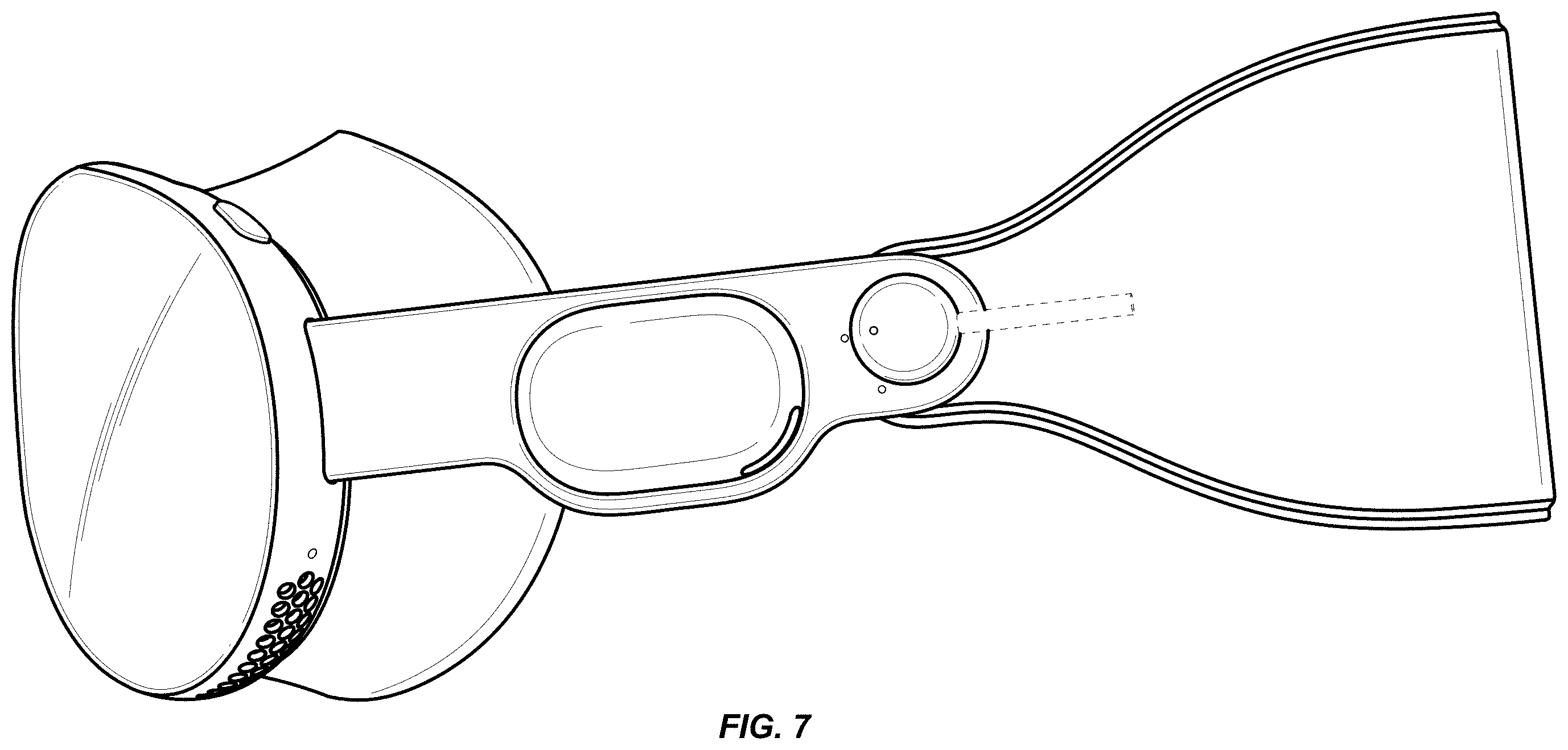 Patent USD1001800 Figure 6 – Head-mounted display