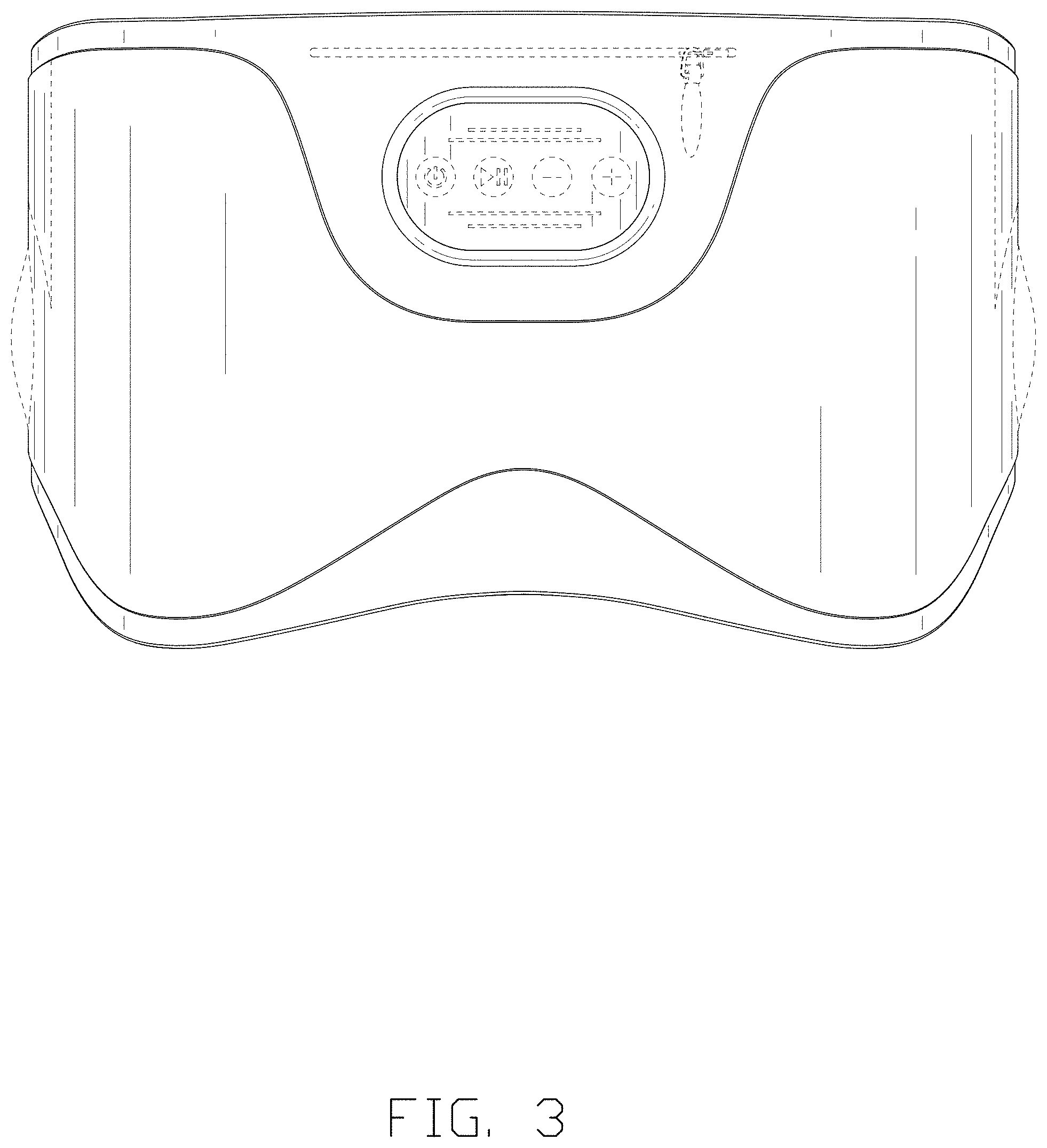 Patent USD1001801 Figure 3 – Wireless headband
