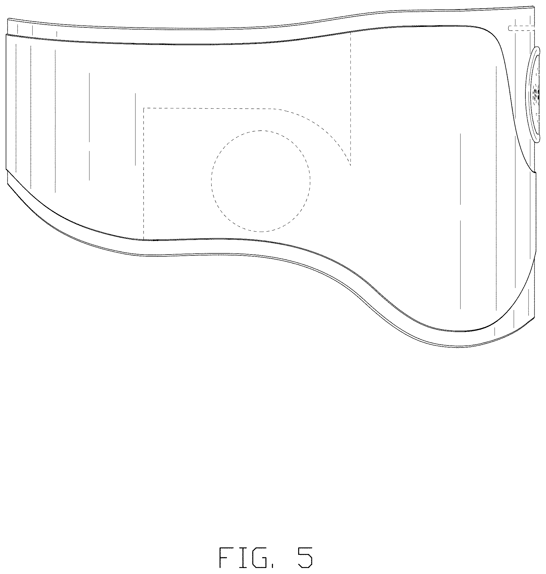 Patent USD1001801 Figure 5 – Wireless headband