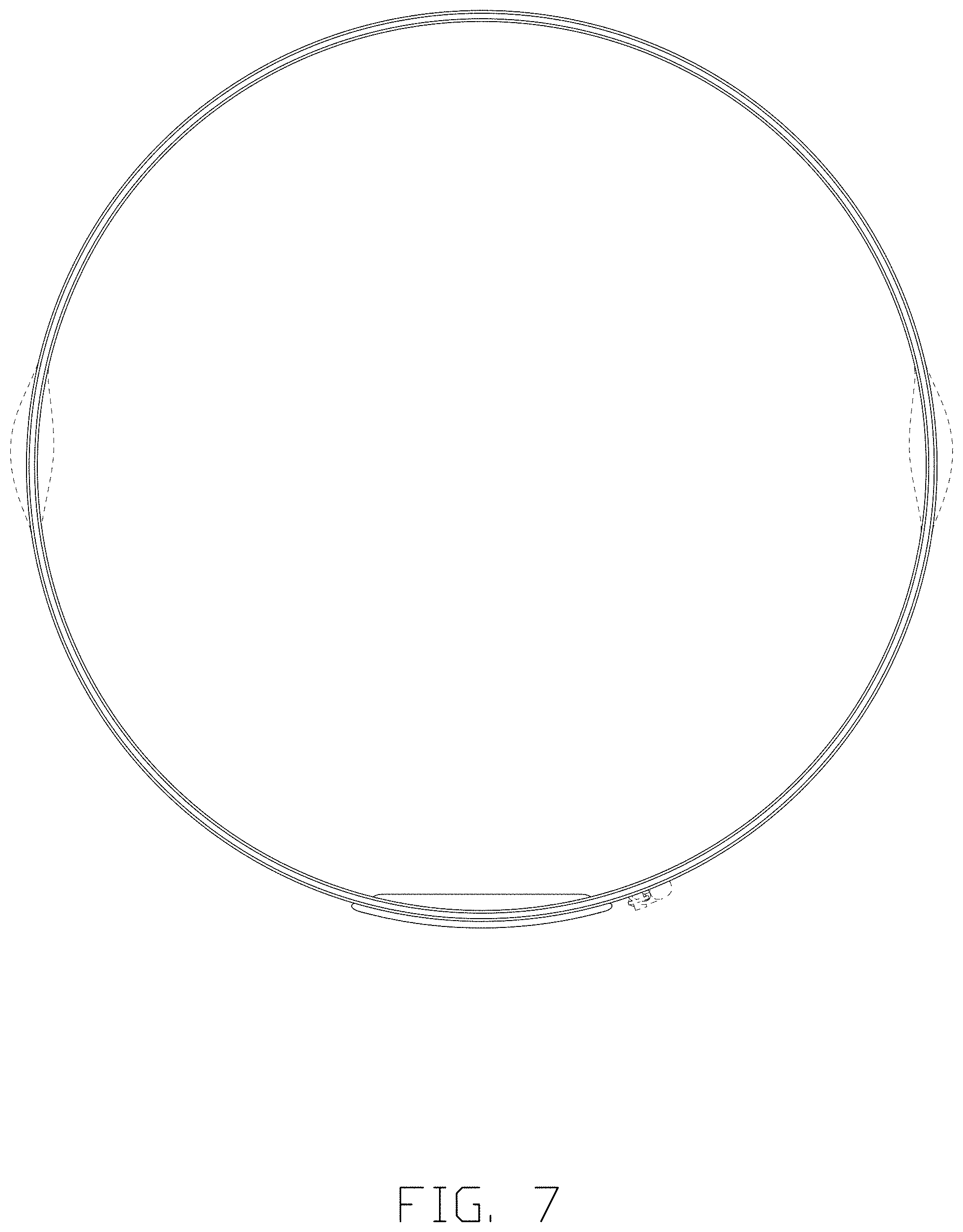 Patent USD1001801 Figure 7 – Wireless headband