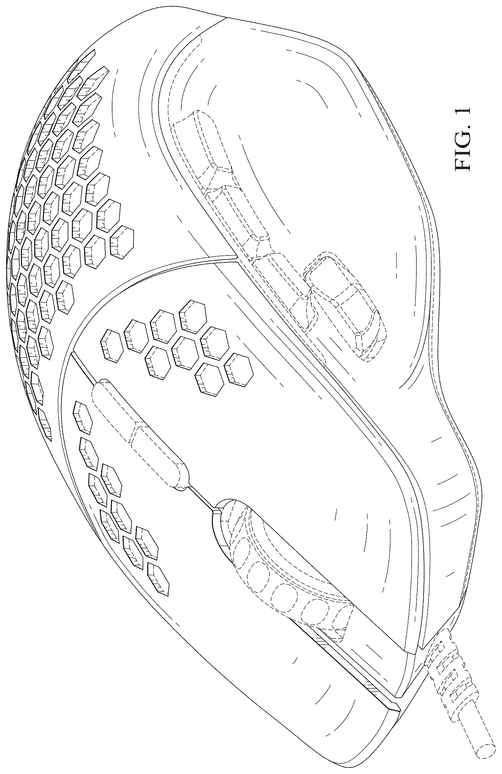 Patent USD1001803 Figure 1 – Computer mouse