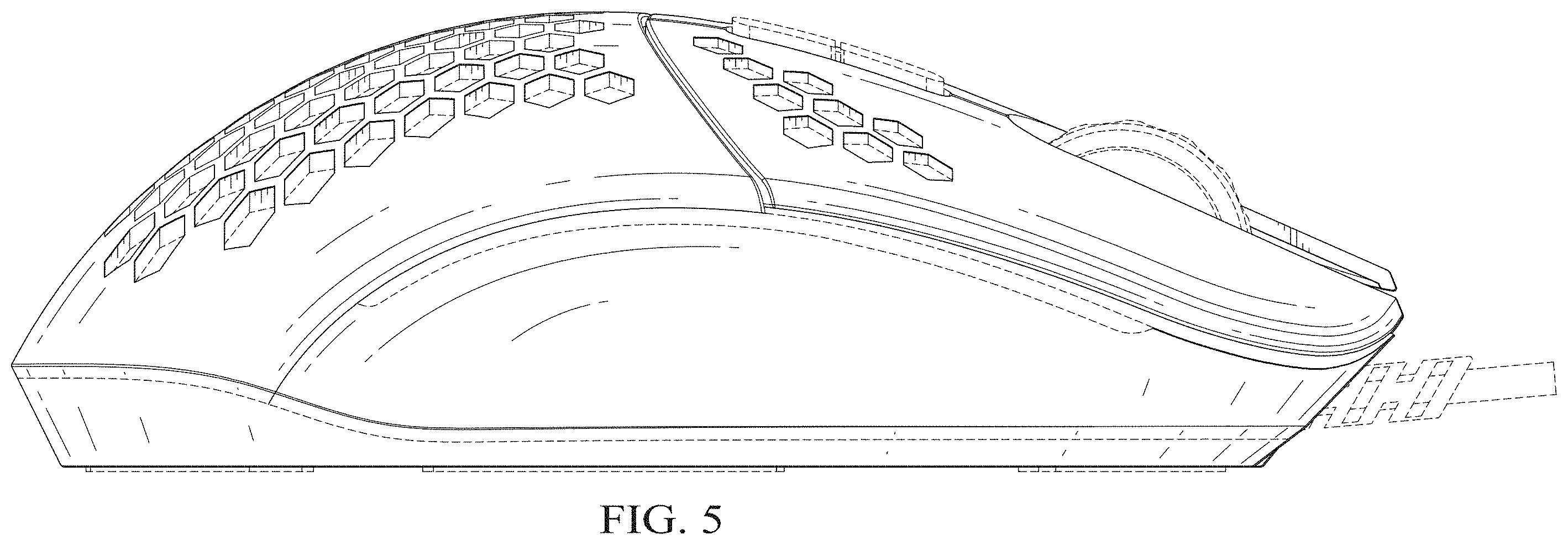 Patent USD1001803 Figure 4 – Computer mouse