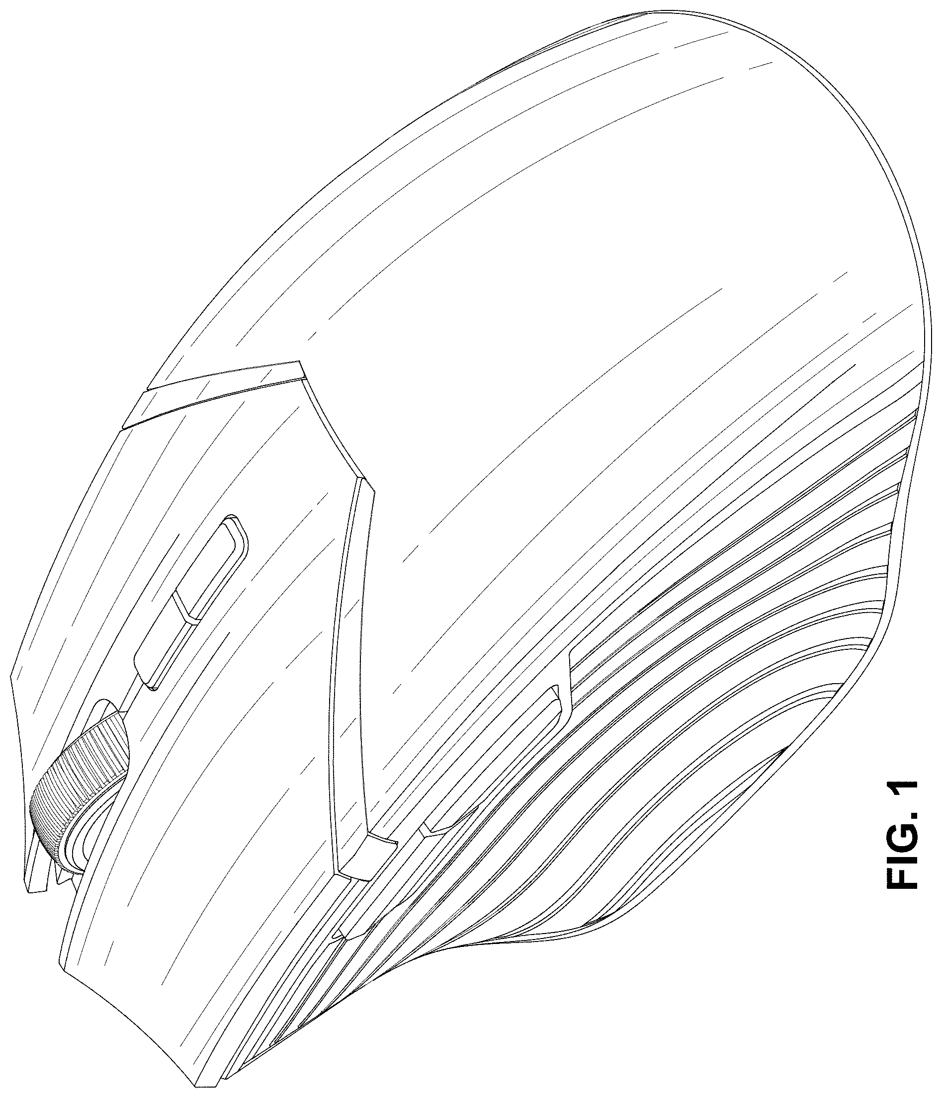Patent USD1001804 — Mouse — Figure 1