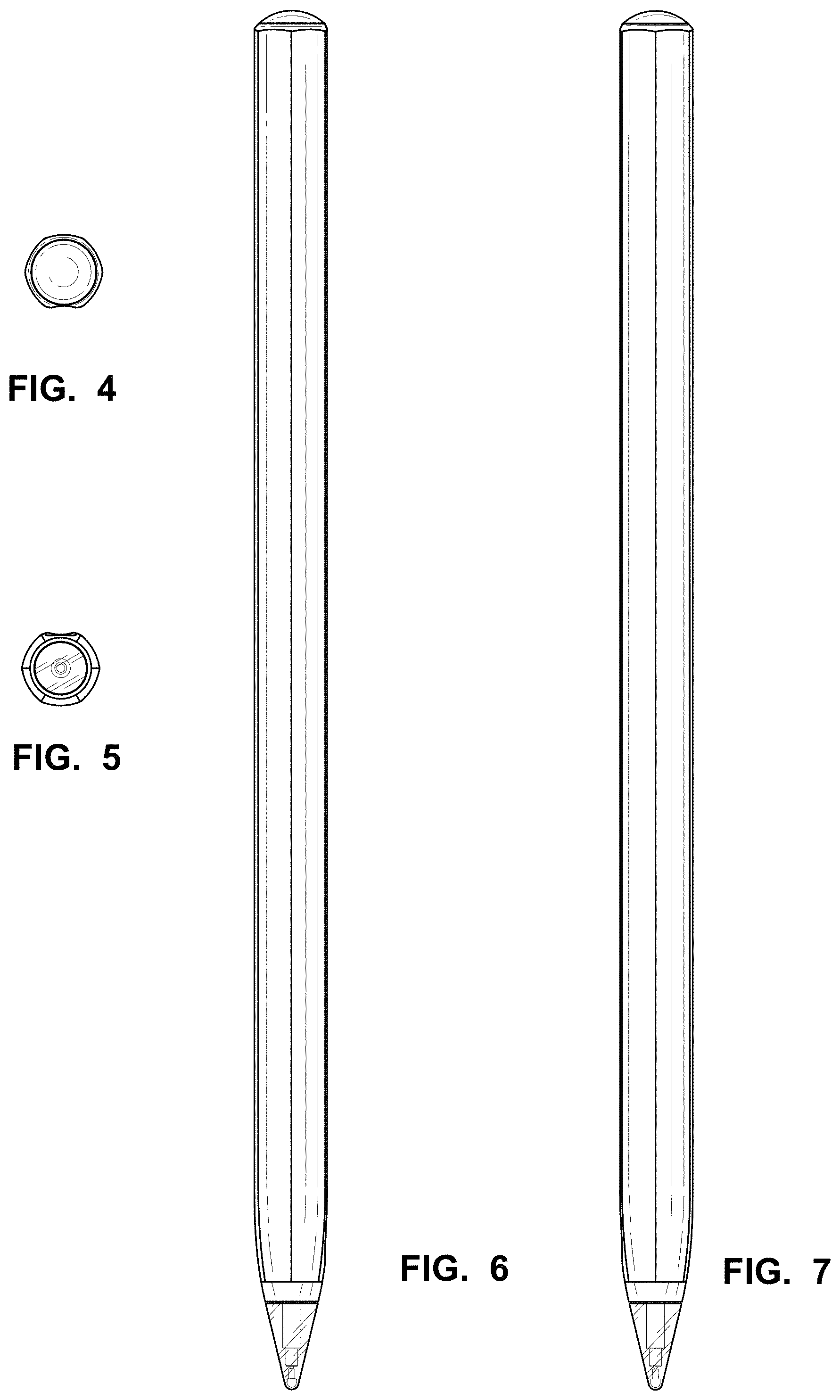 Patent USD1001806 Figure 3 – Electronic pen