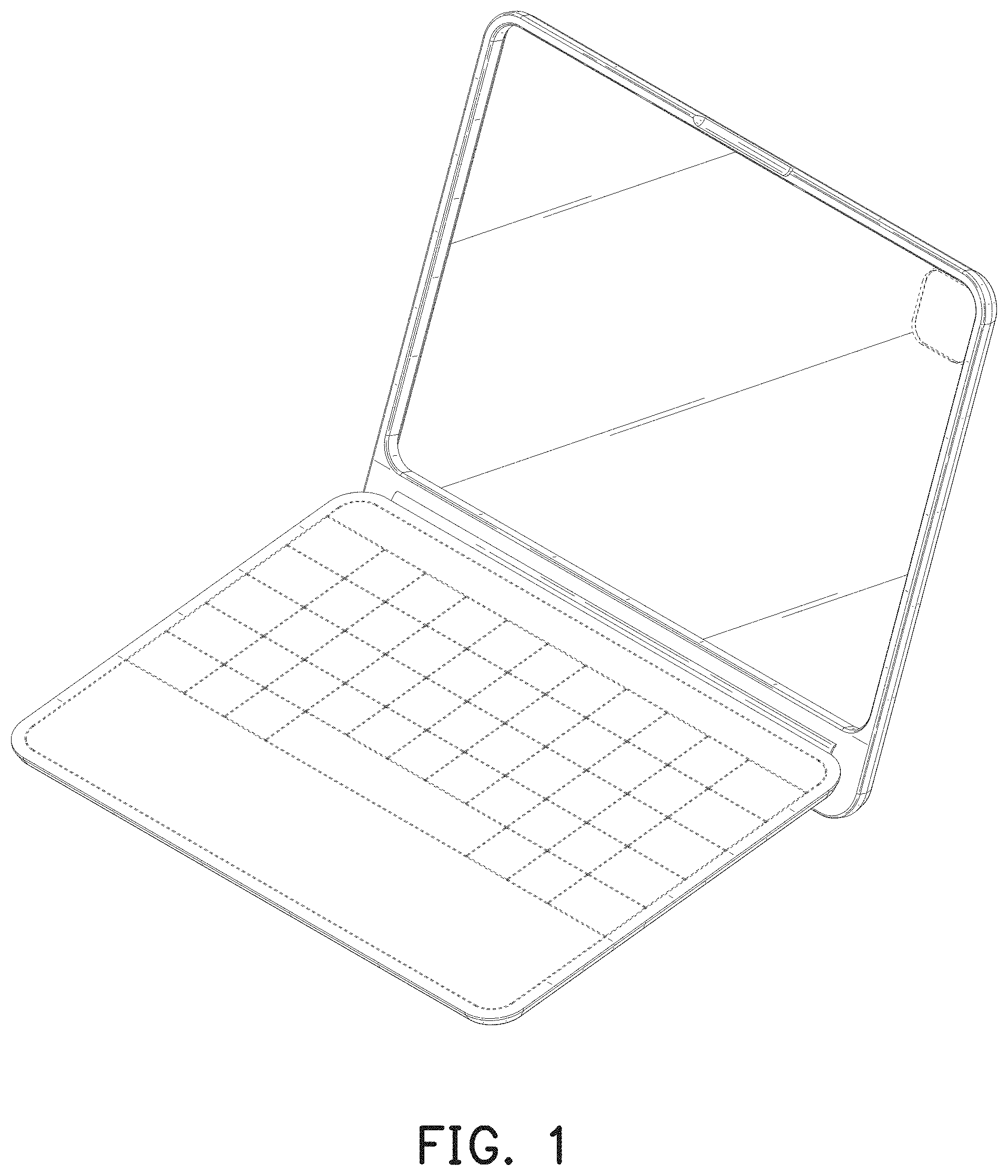 Patent USD1001808 — Tablet case — Figure 1