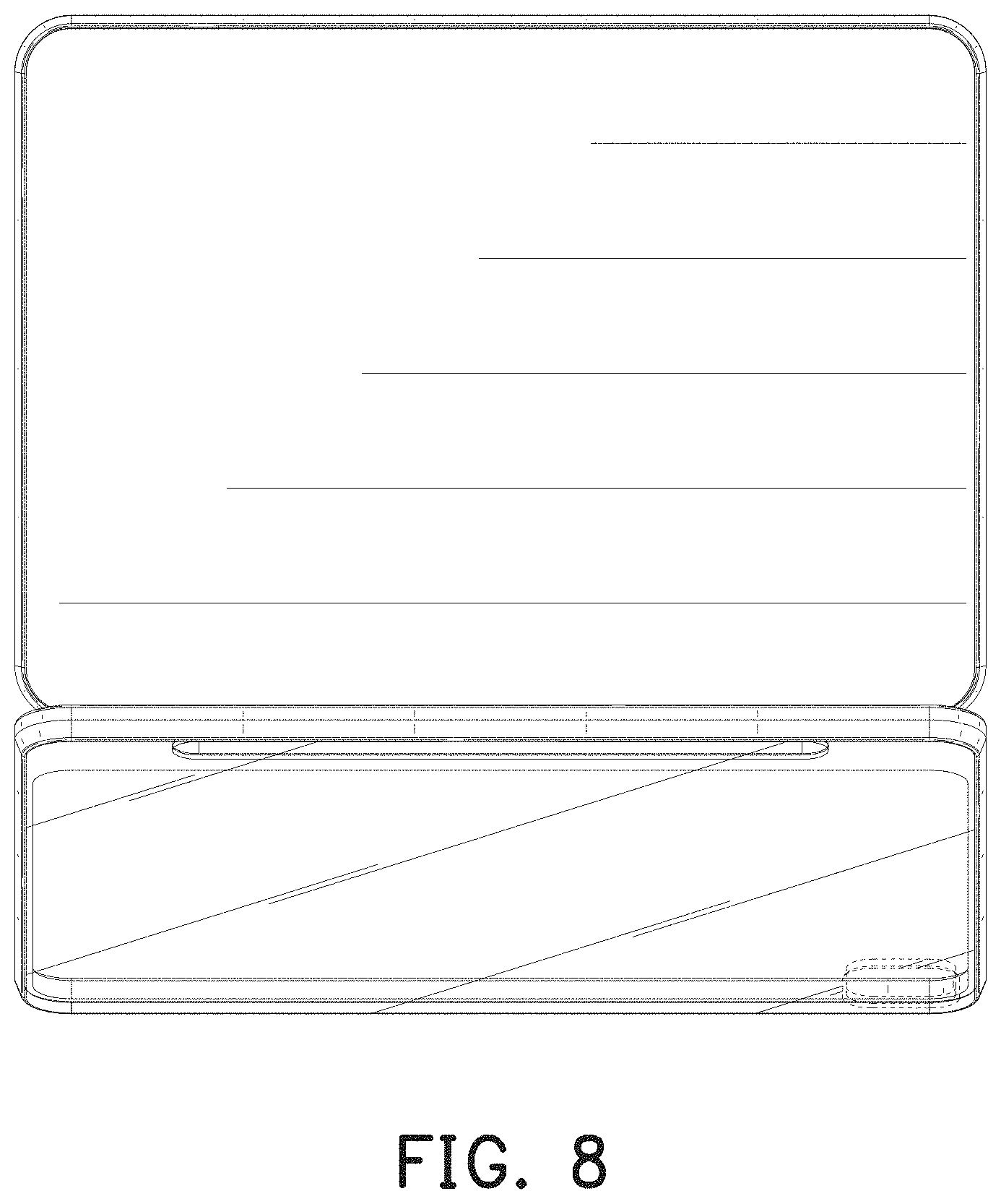 Patent USD1001808 Figure 6 – Tablet case