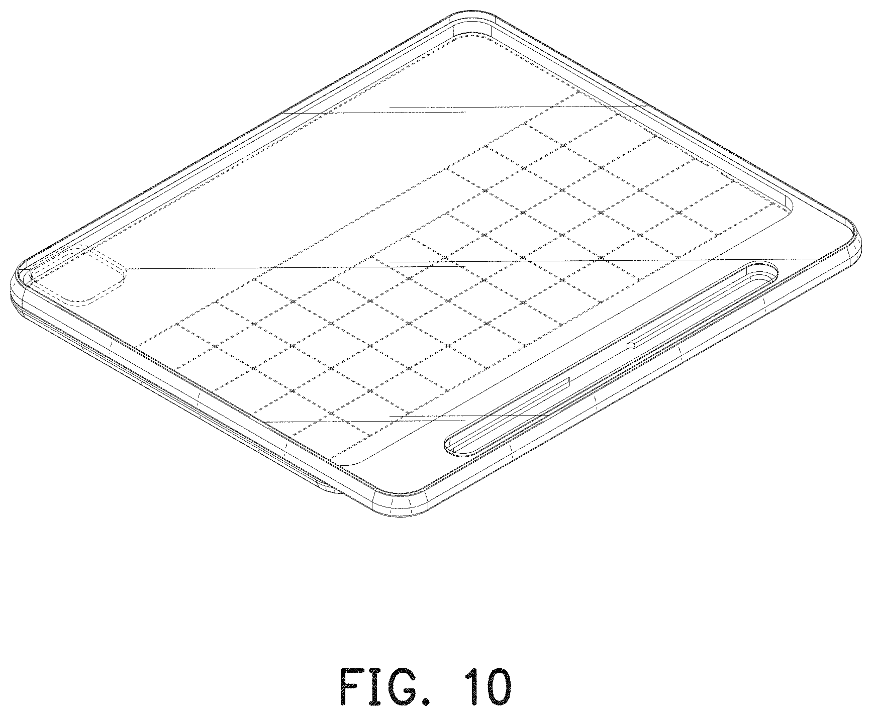 Patent USD1001808 Figure 8 – Tablet case