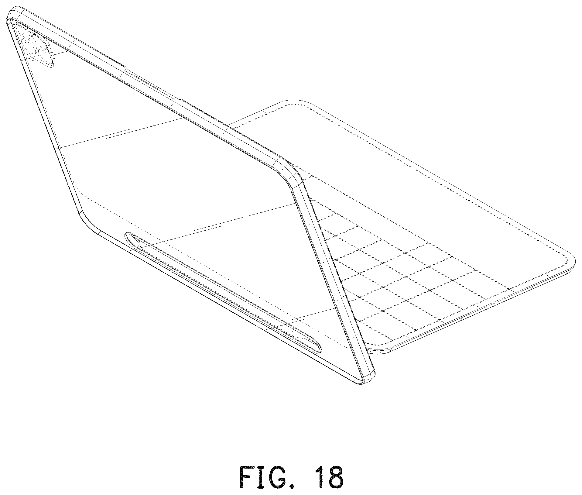 Patent USD1001808 Figure 12 – Tablet case