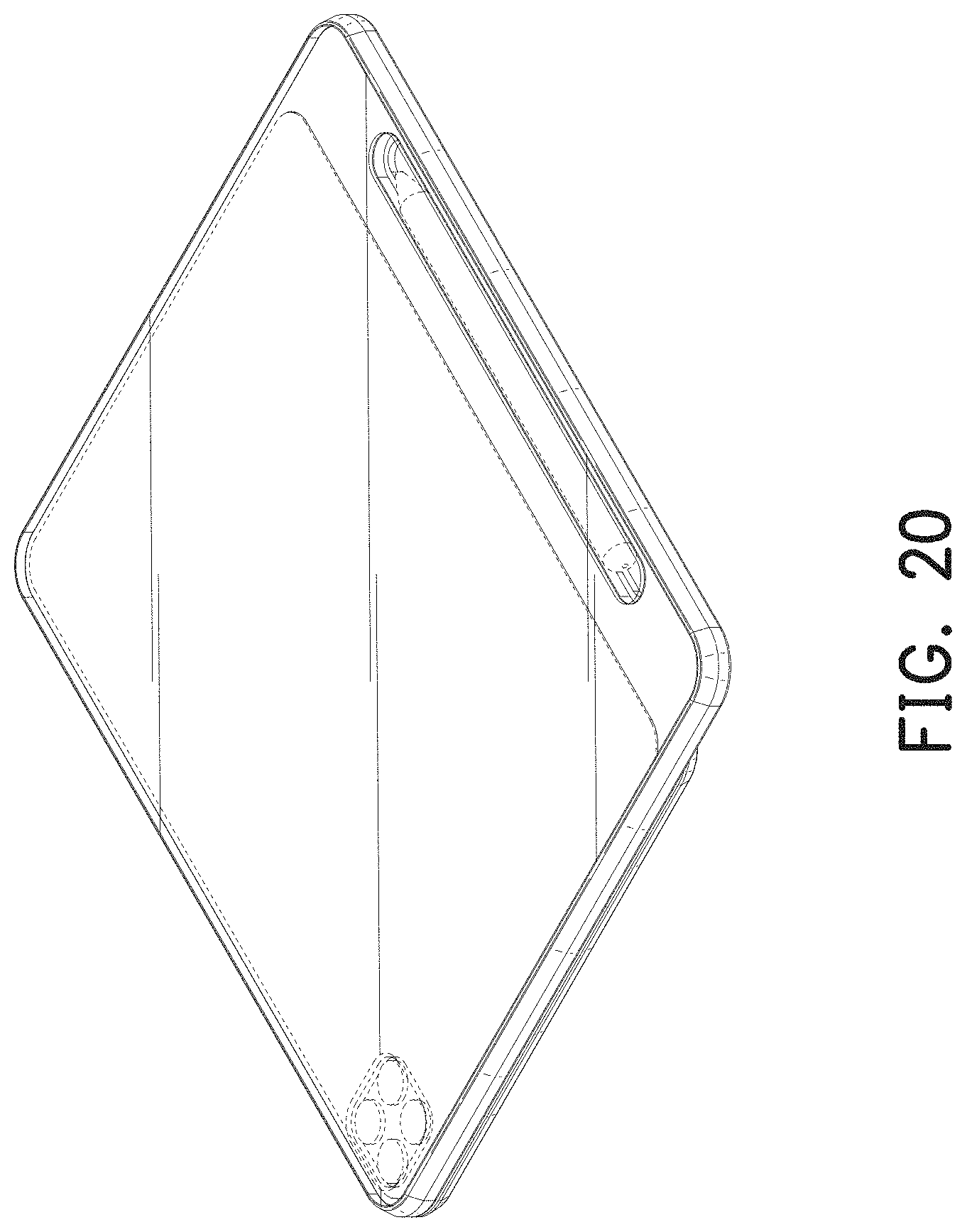 Patent USD1001808 Figure 14 – Tablet case