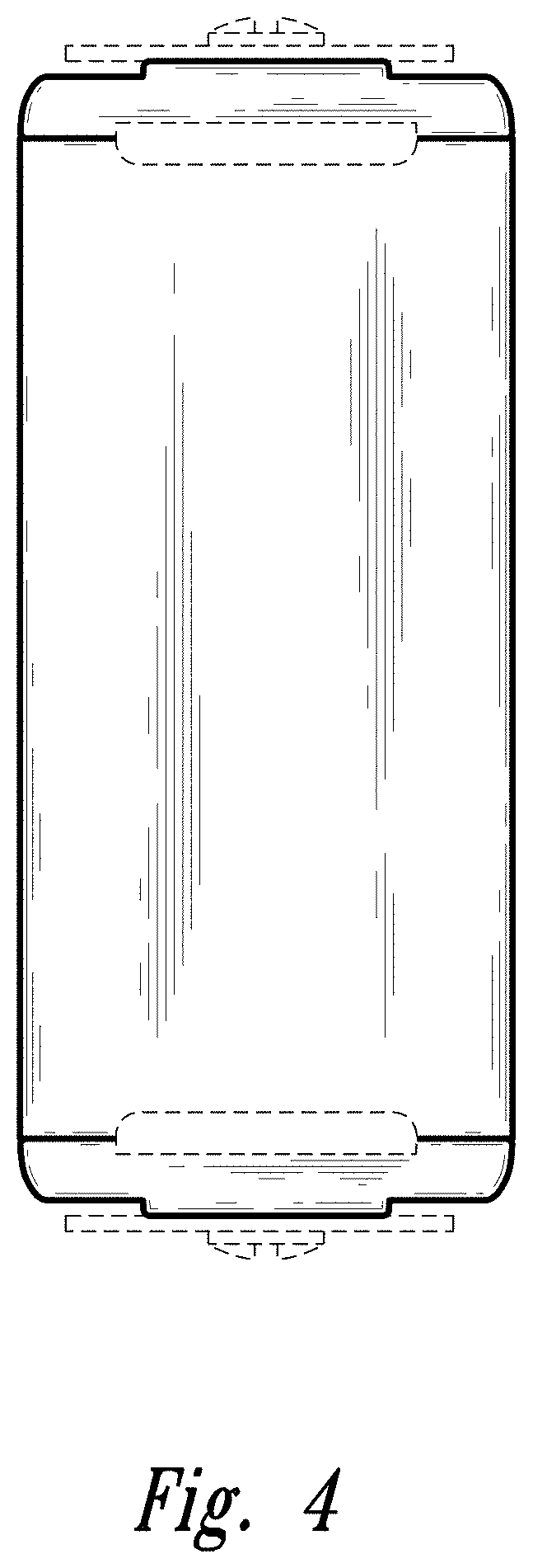 Patent USD1001810 Figure 4 – Handle for portable electronic device case