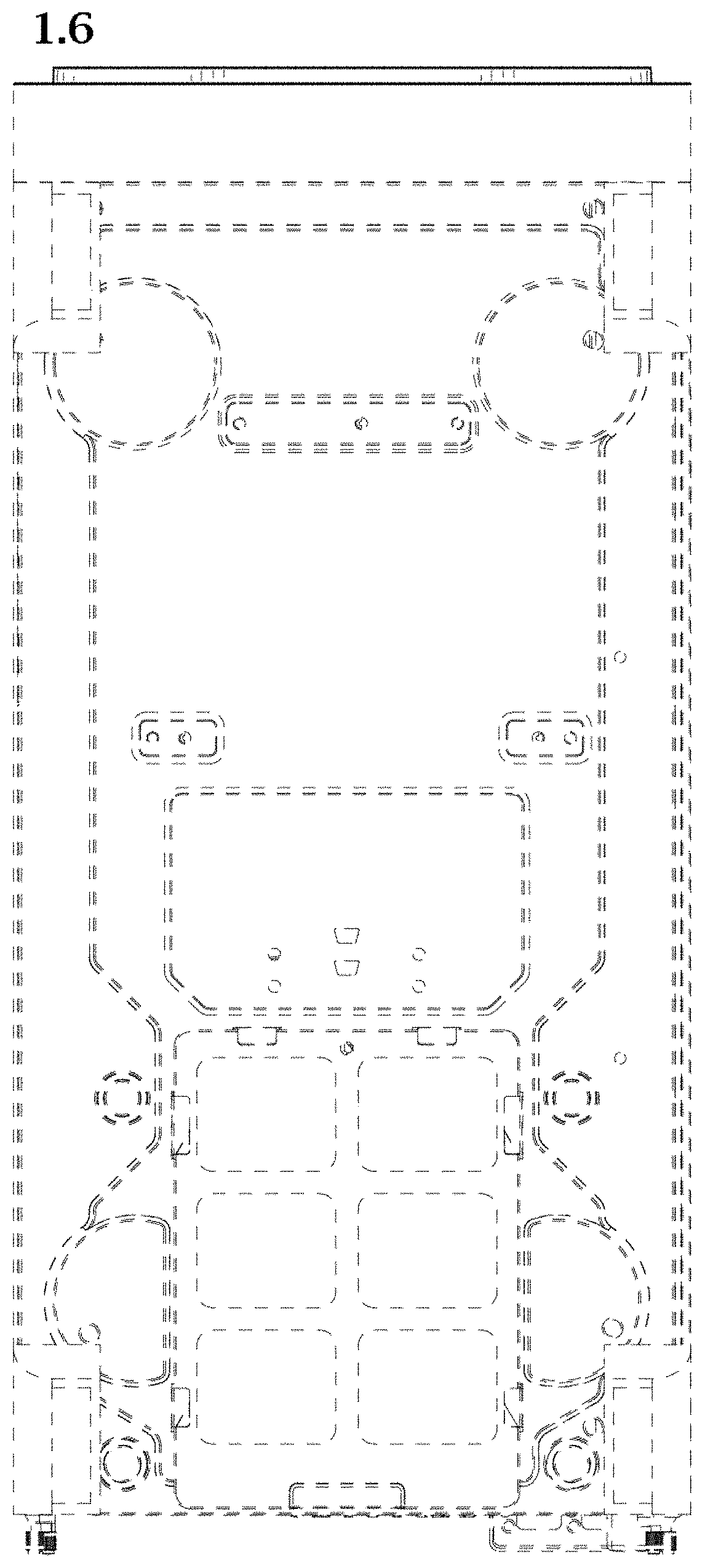 Patent USD1001811 Figure 6 – Computer mainframe