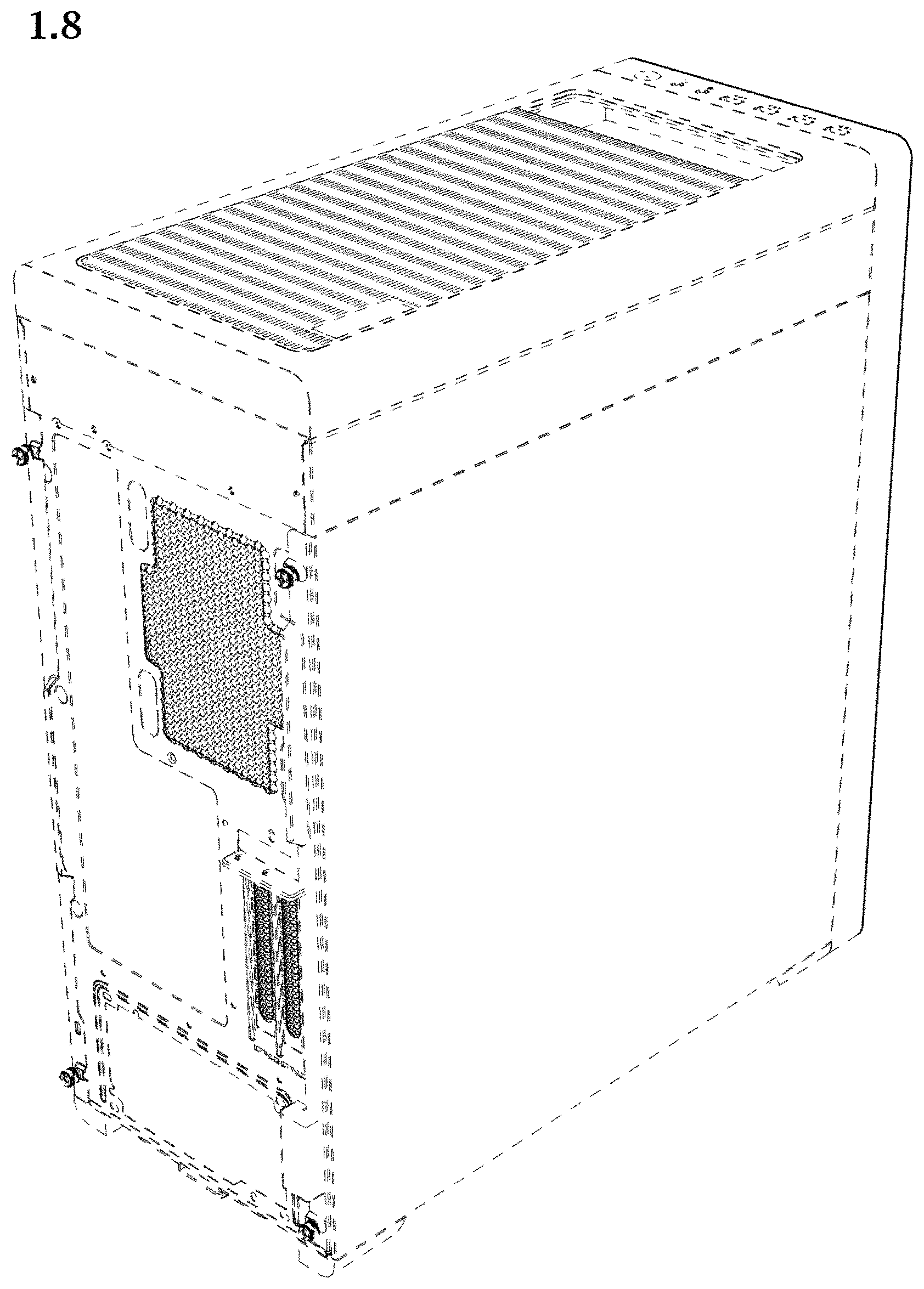 Patent USD1001811 Figure 8 – Computer mainframe
