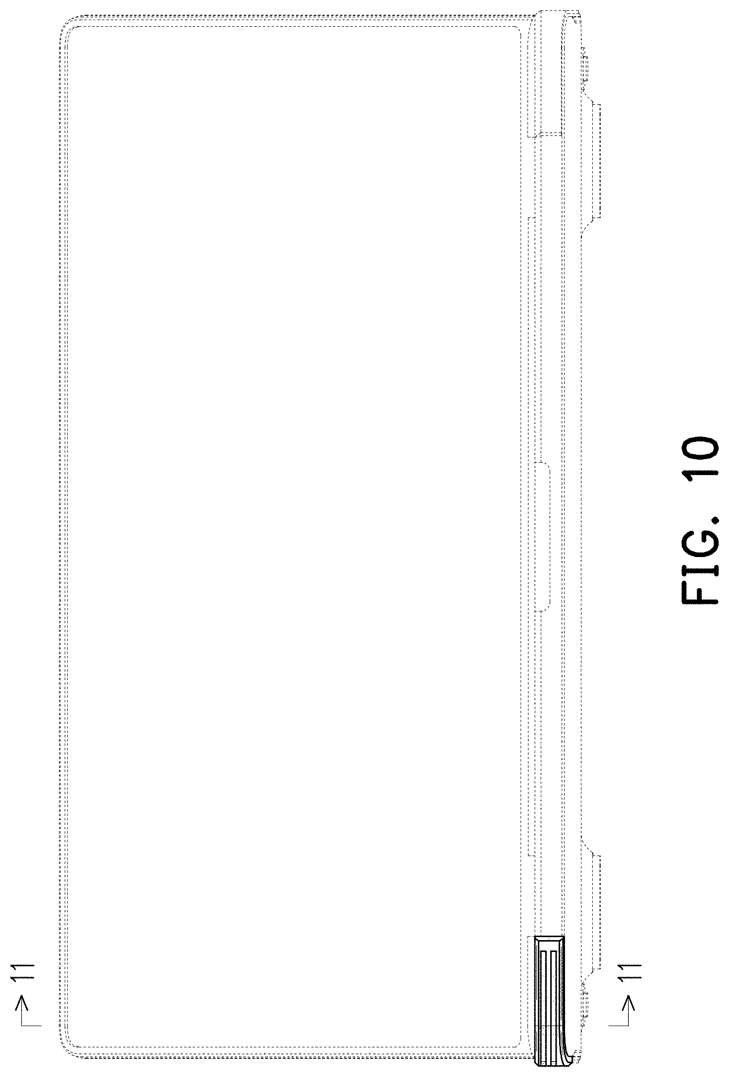 Patent USD1001812 Figure 8 – Protecting structure for notebook computer