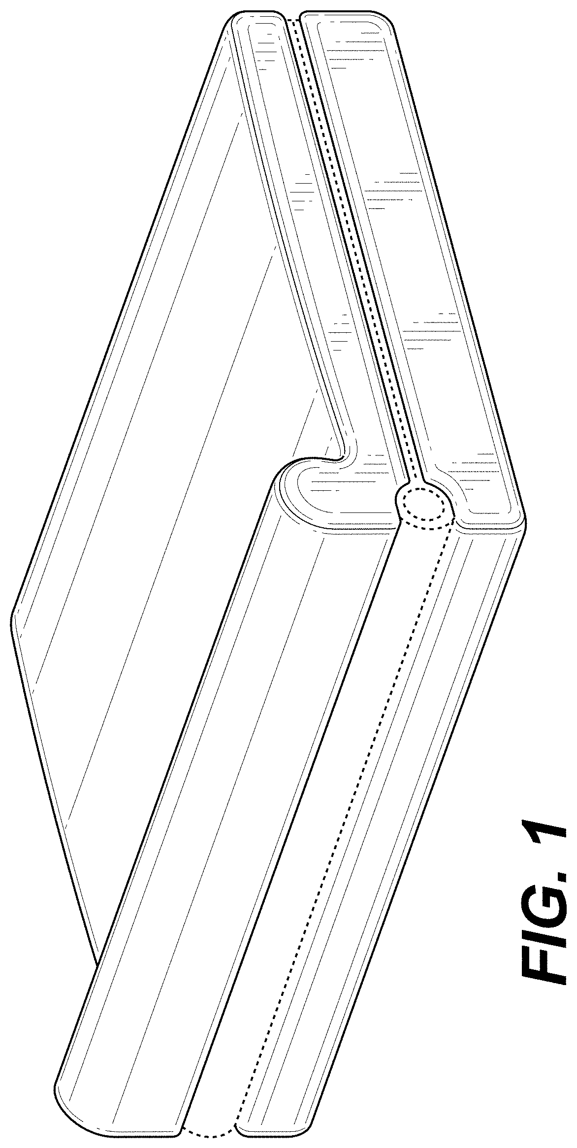 Patent USD1001813 Figure 1 – Tablet holder