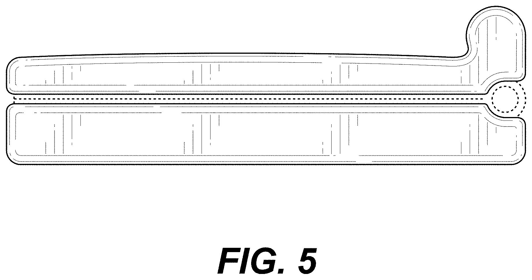 Patent USD1001813 Figure 5 – Tablet holder