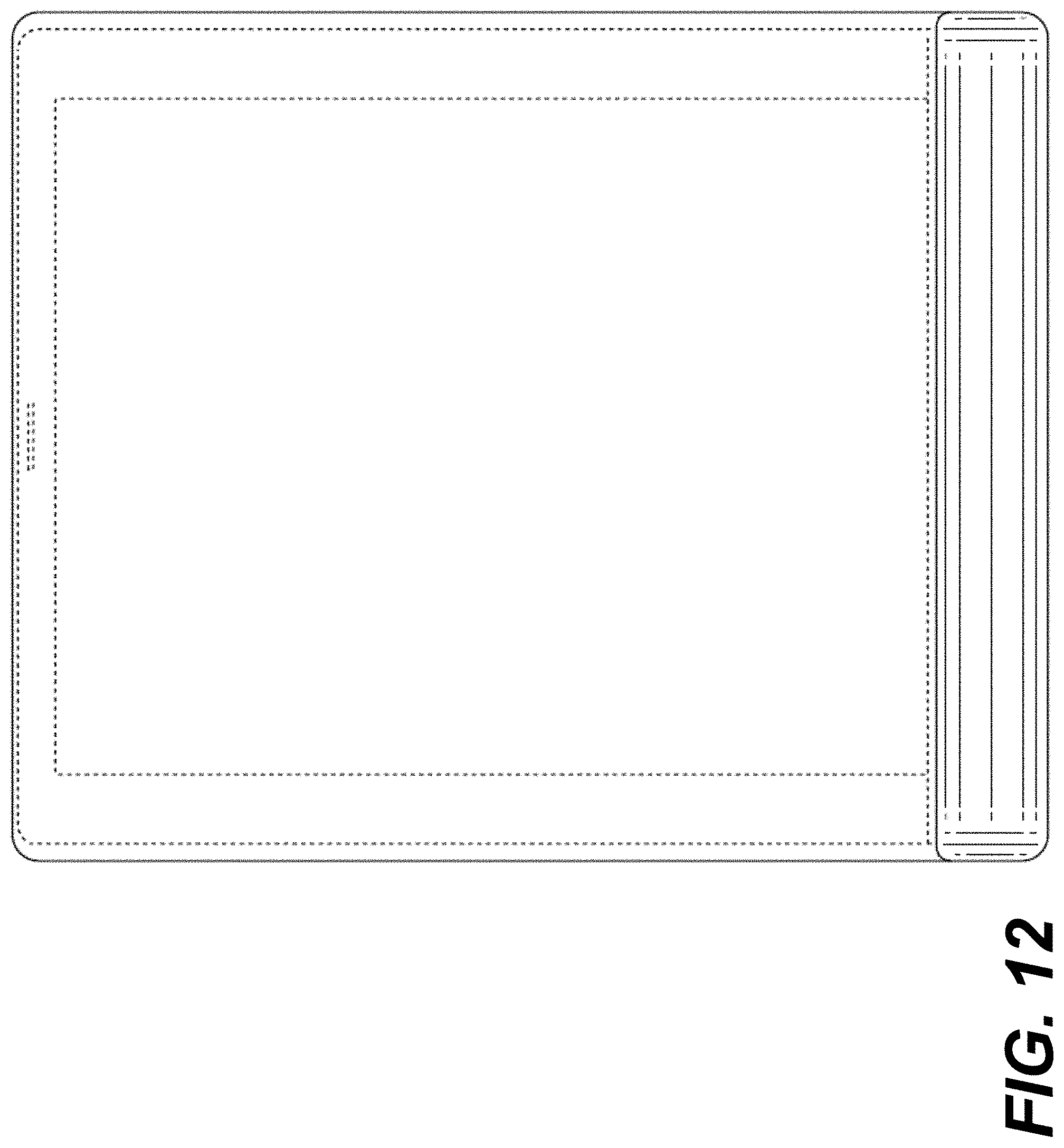 Patent USD1001813 Figure 12 – Tablet holder