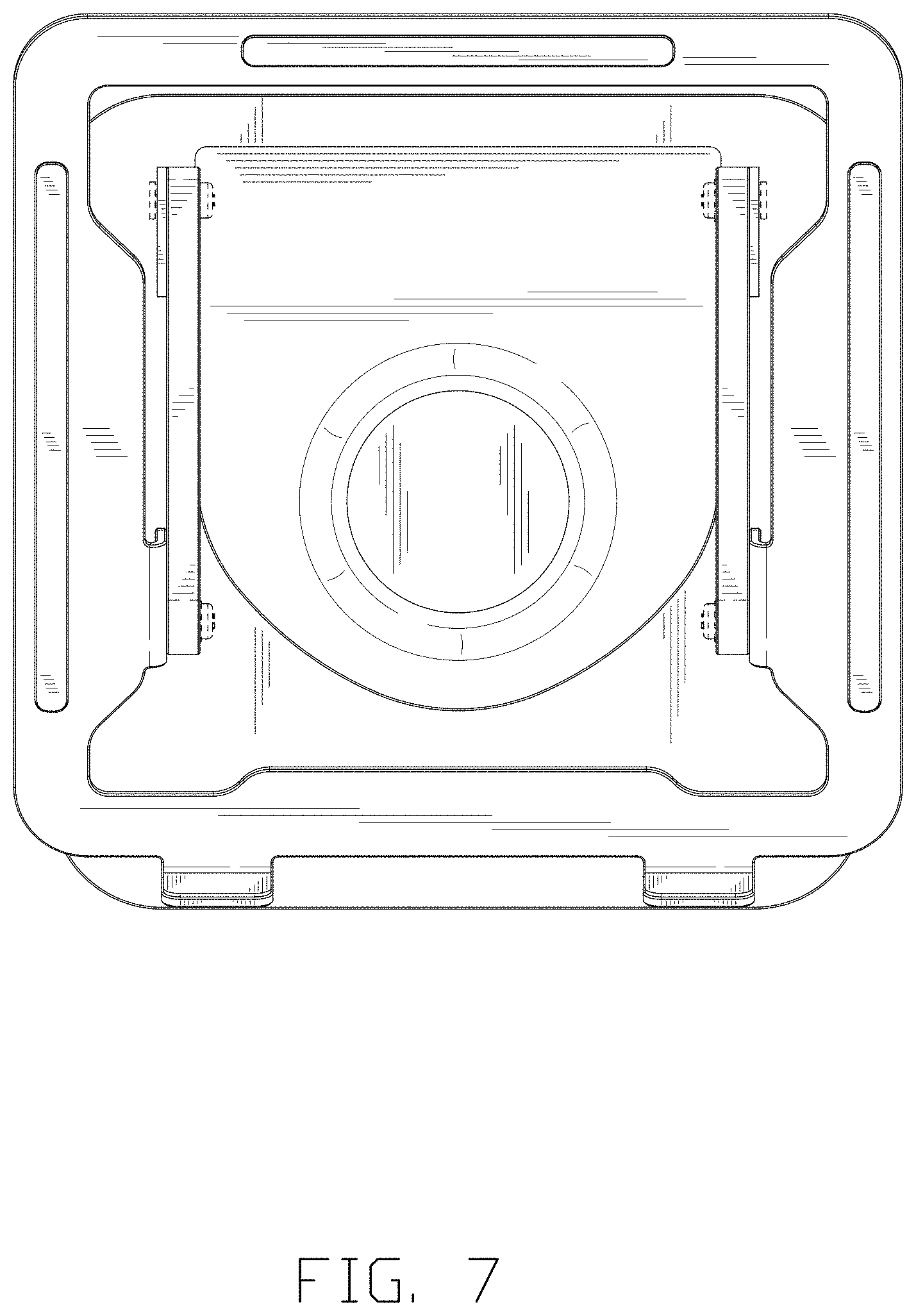Patent USD1001814 Figure 7 – Foldable laptop stand