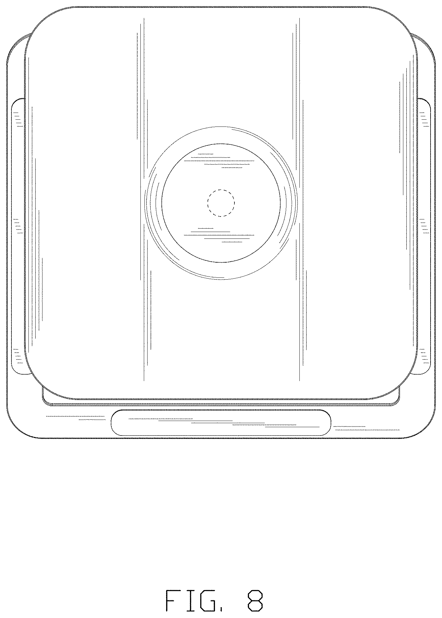 Patent USD1001814 Figure 8 – Foldable laptop stand