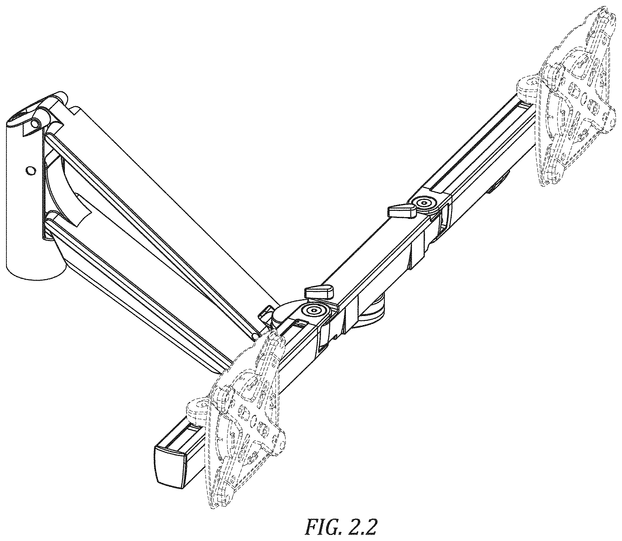 Patent USD1001817 Figure 2 – Holder for electronic displays