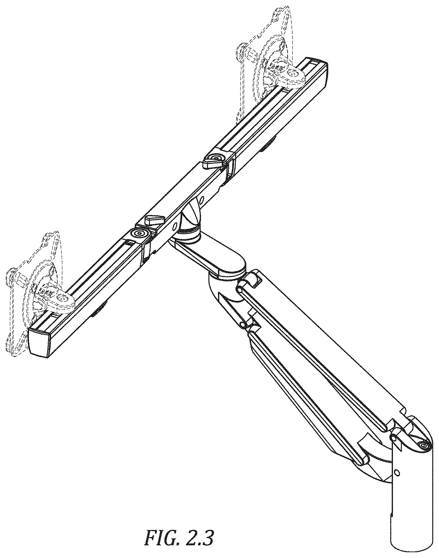 Patent USD1001817 Figure 3 – Holder for electronic displays