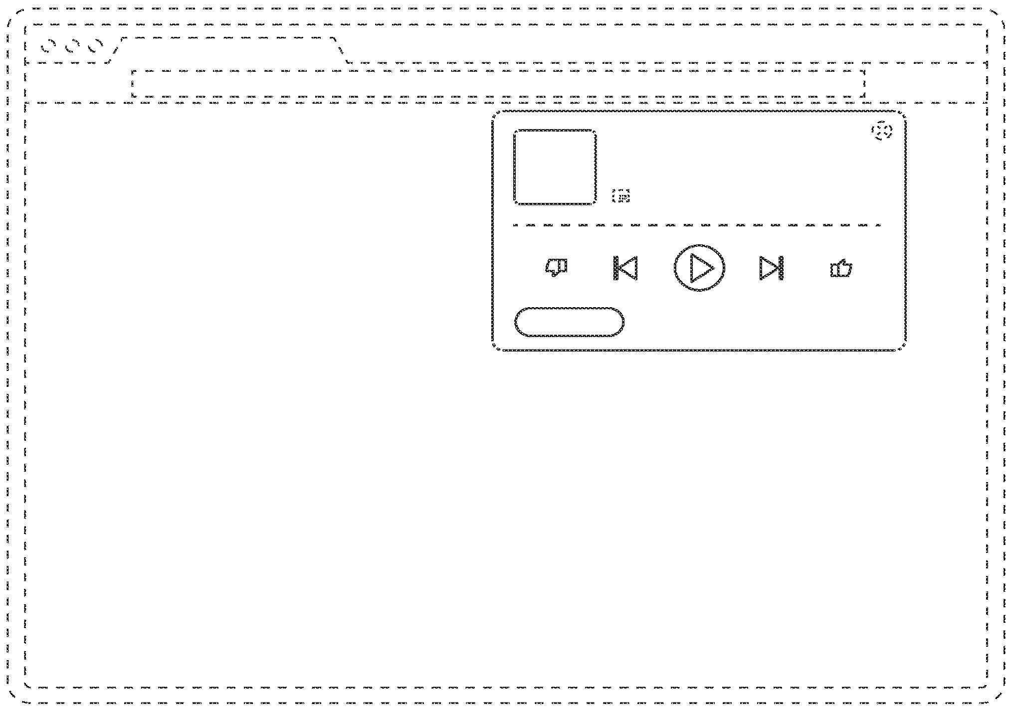 Patent USD1001818 Figure 1 – Display screen or portion thereof with graphical user interface