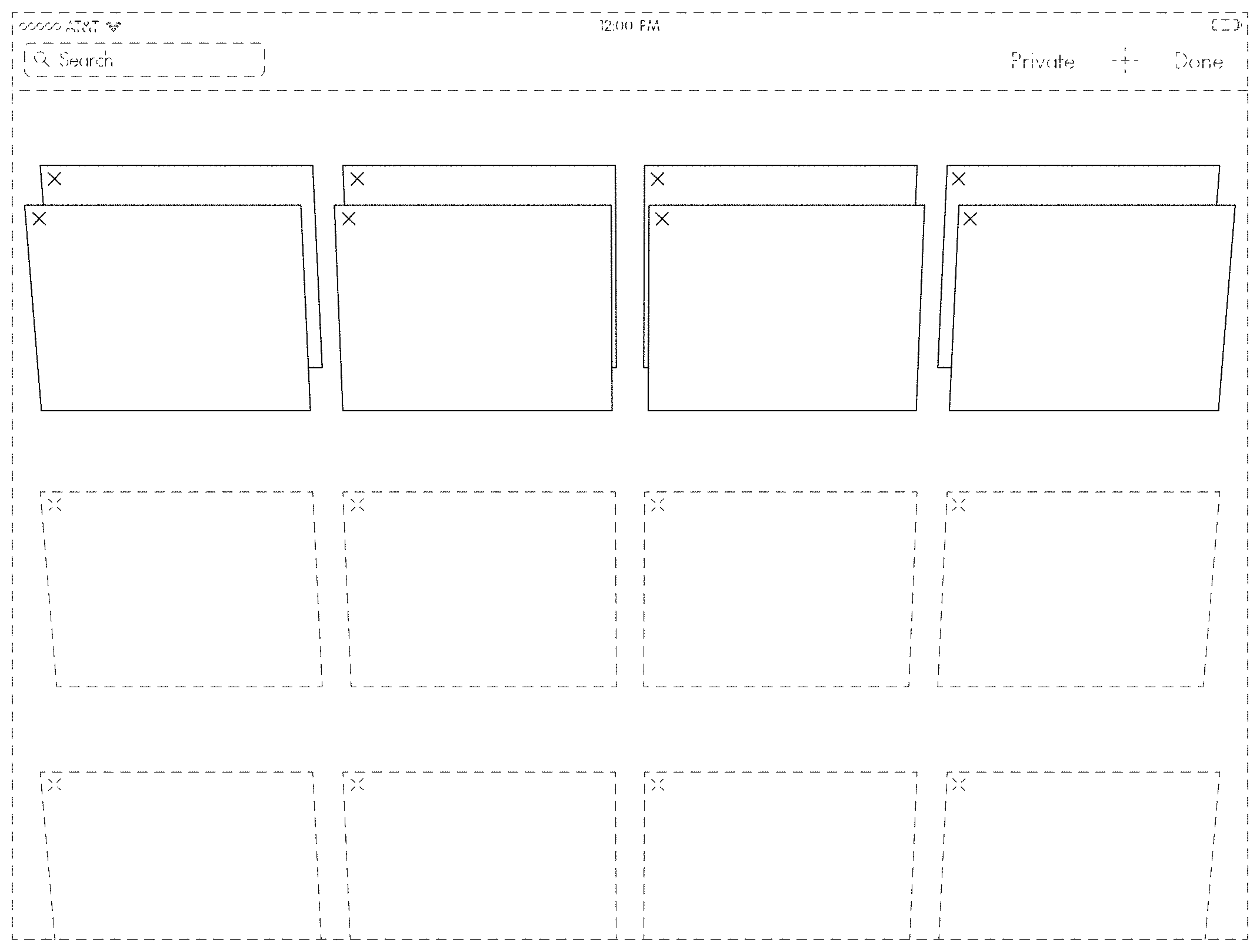 Patent USD1001840 Figure 1 – Display screen or portion thereof with graphical user interface