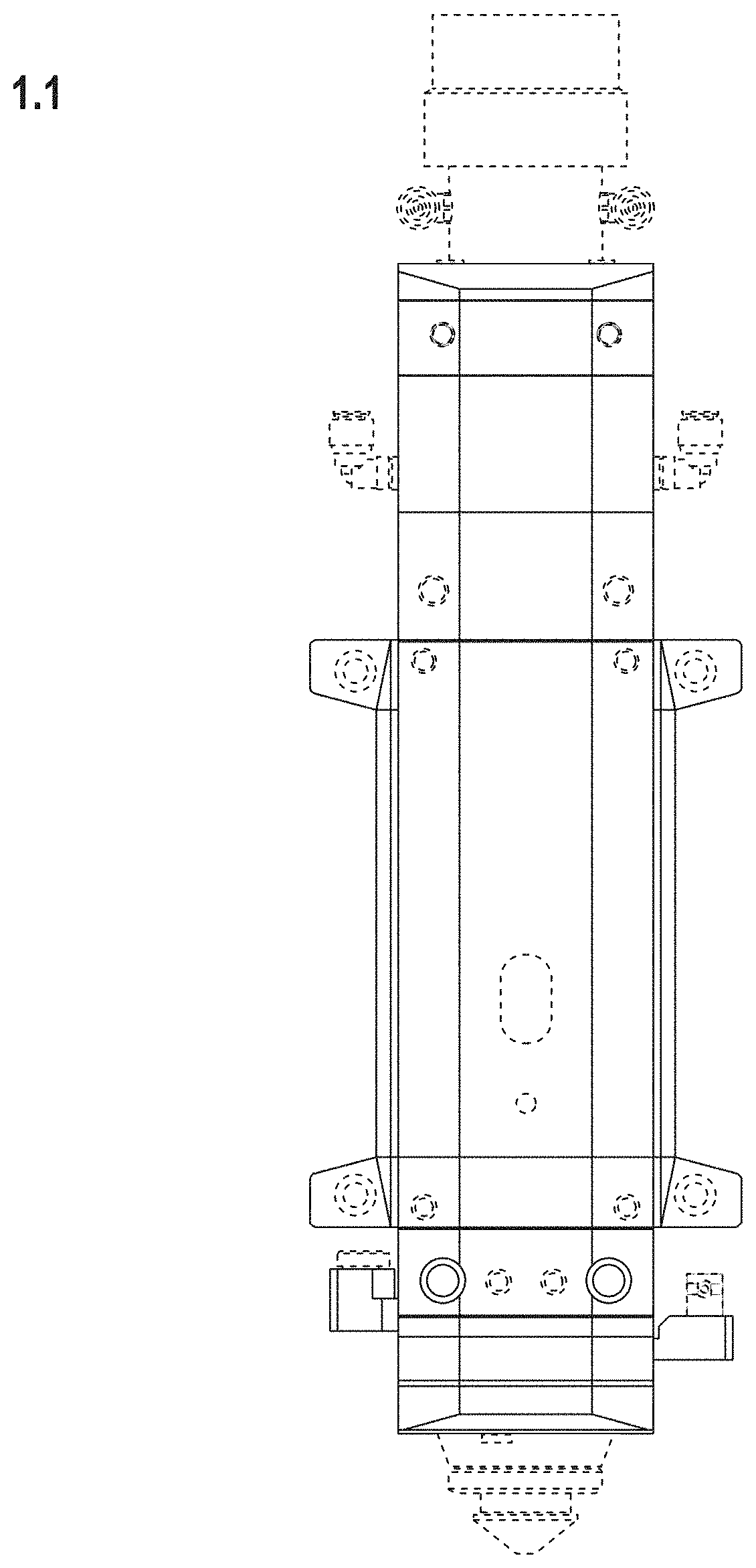 Patent USD1001842 — Laser cutting machine — Figure 1