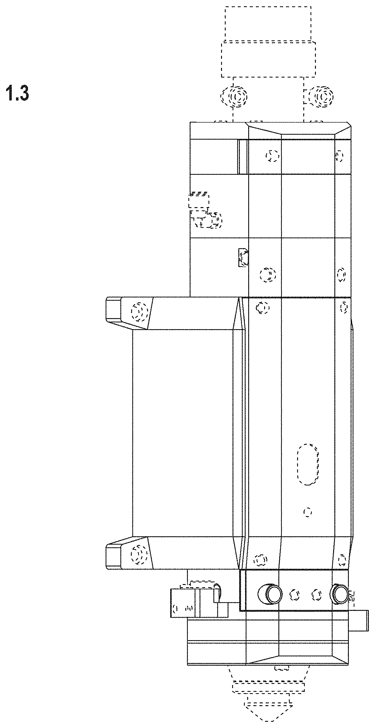Patent USD1001842 Figure 3 – Laser cutting machine