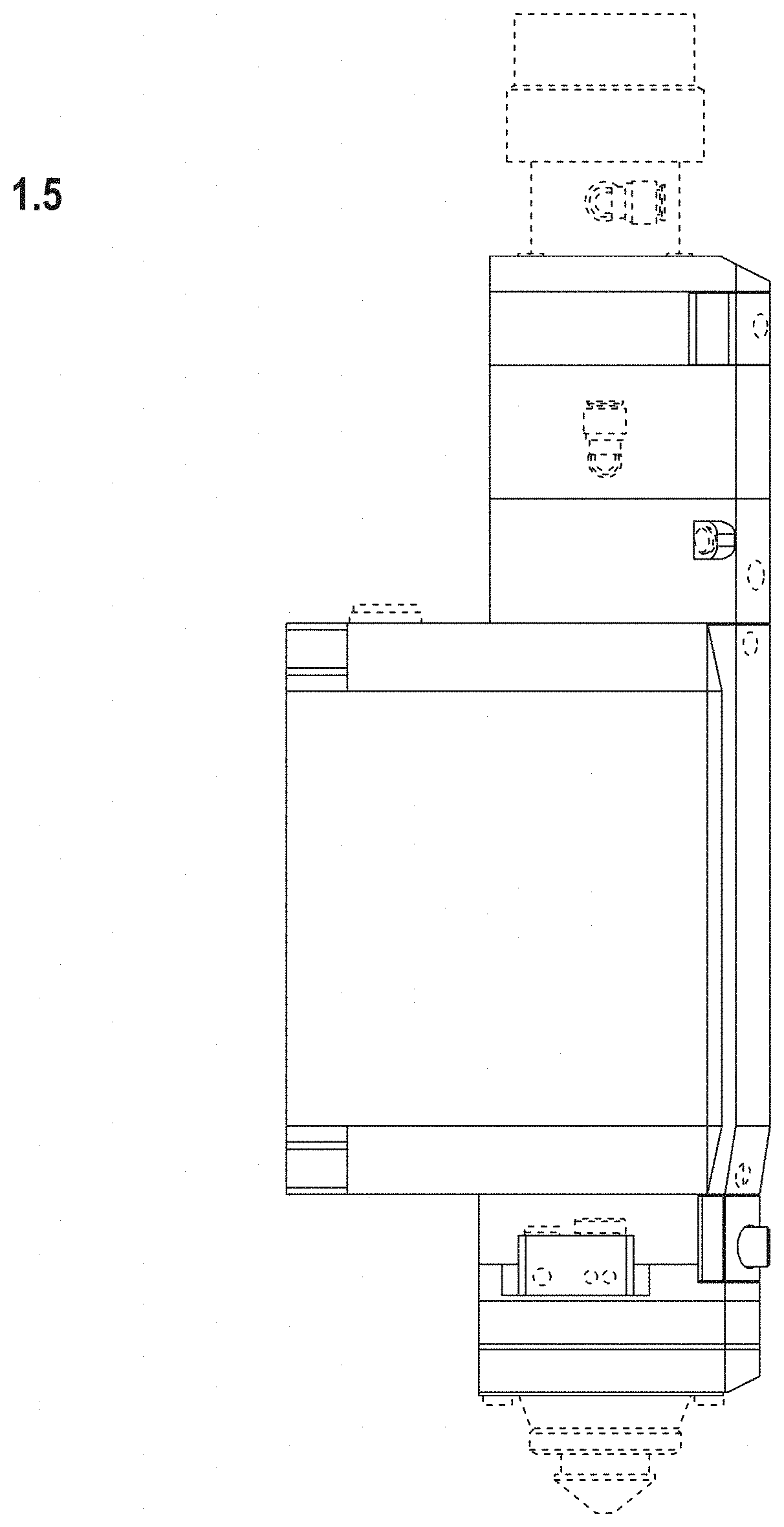 Patent USD1001842 Figure 5 – Laser cutting machine