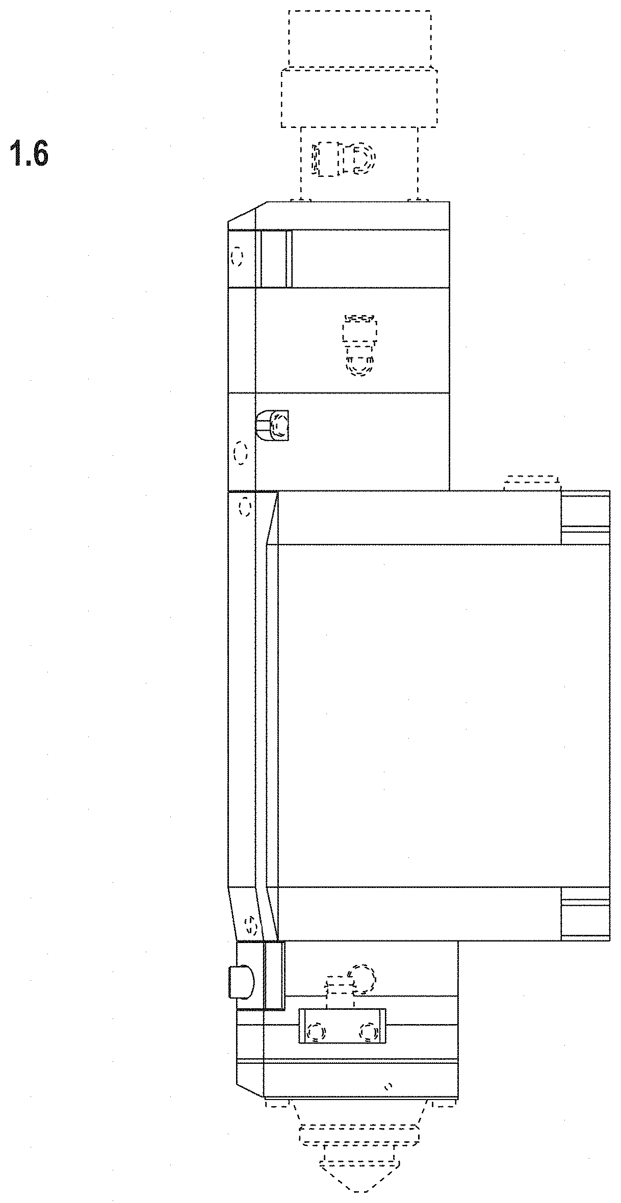 Patent USD1001842 Figure 6 – Laser cutting machine
